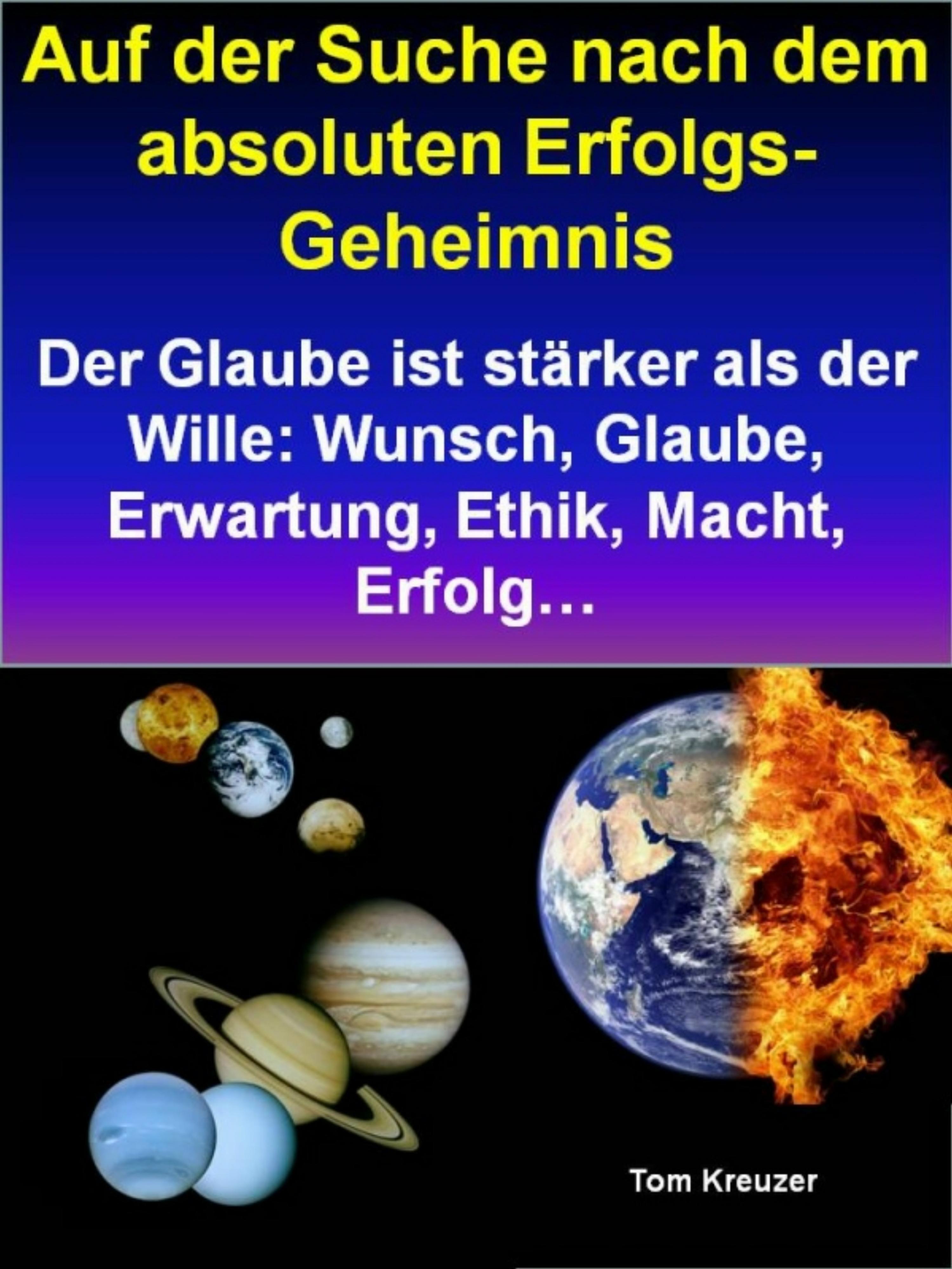 Обложка книги «Auf der Suche nach dem absoluten Erfolgs-Geheimnis»