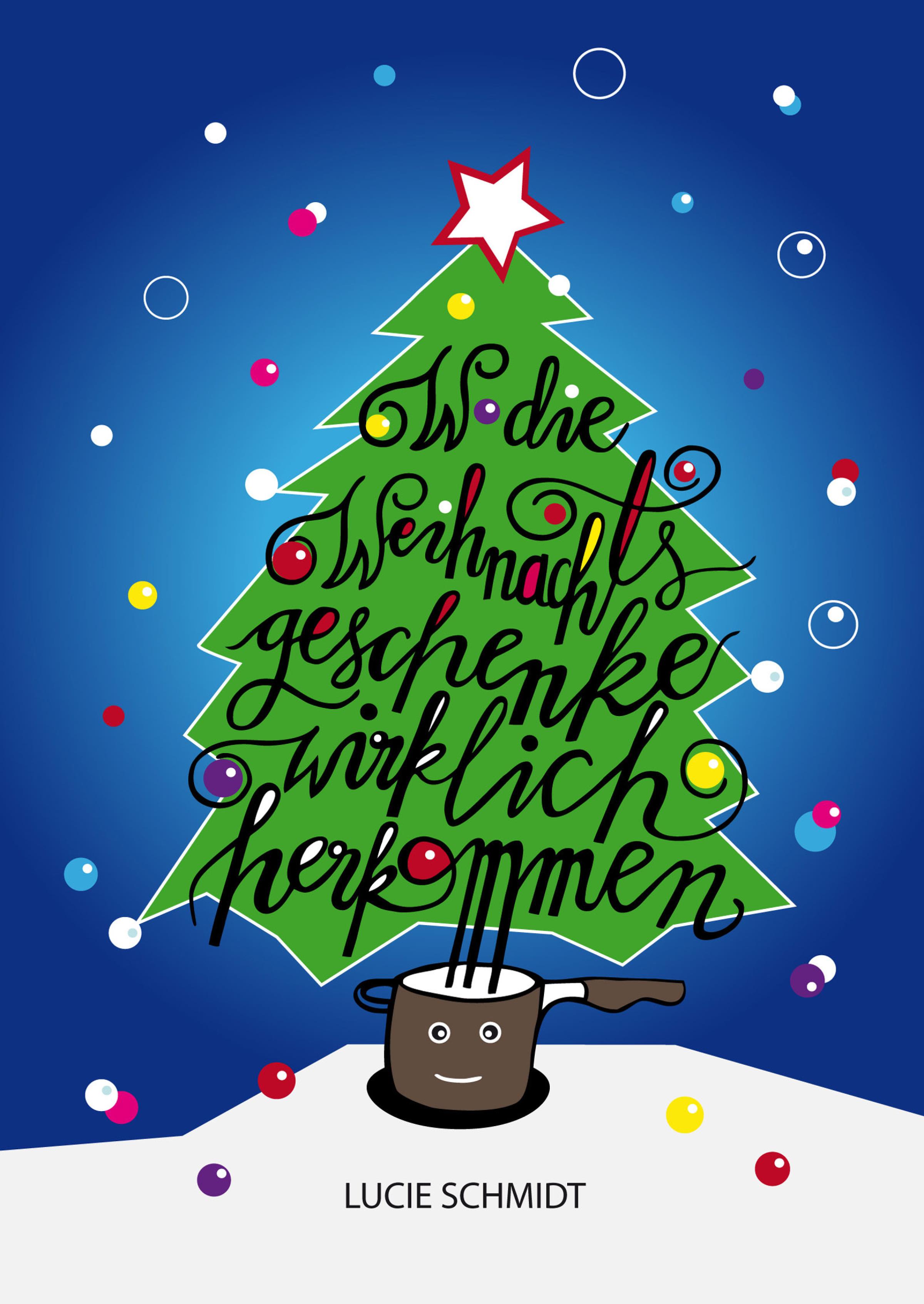 Обложка книги «Wo die Weihnachtsgeschenke wirklich herkommen»