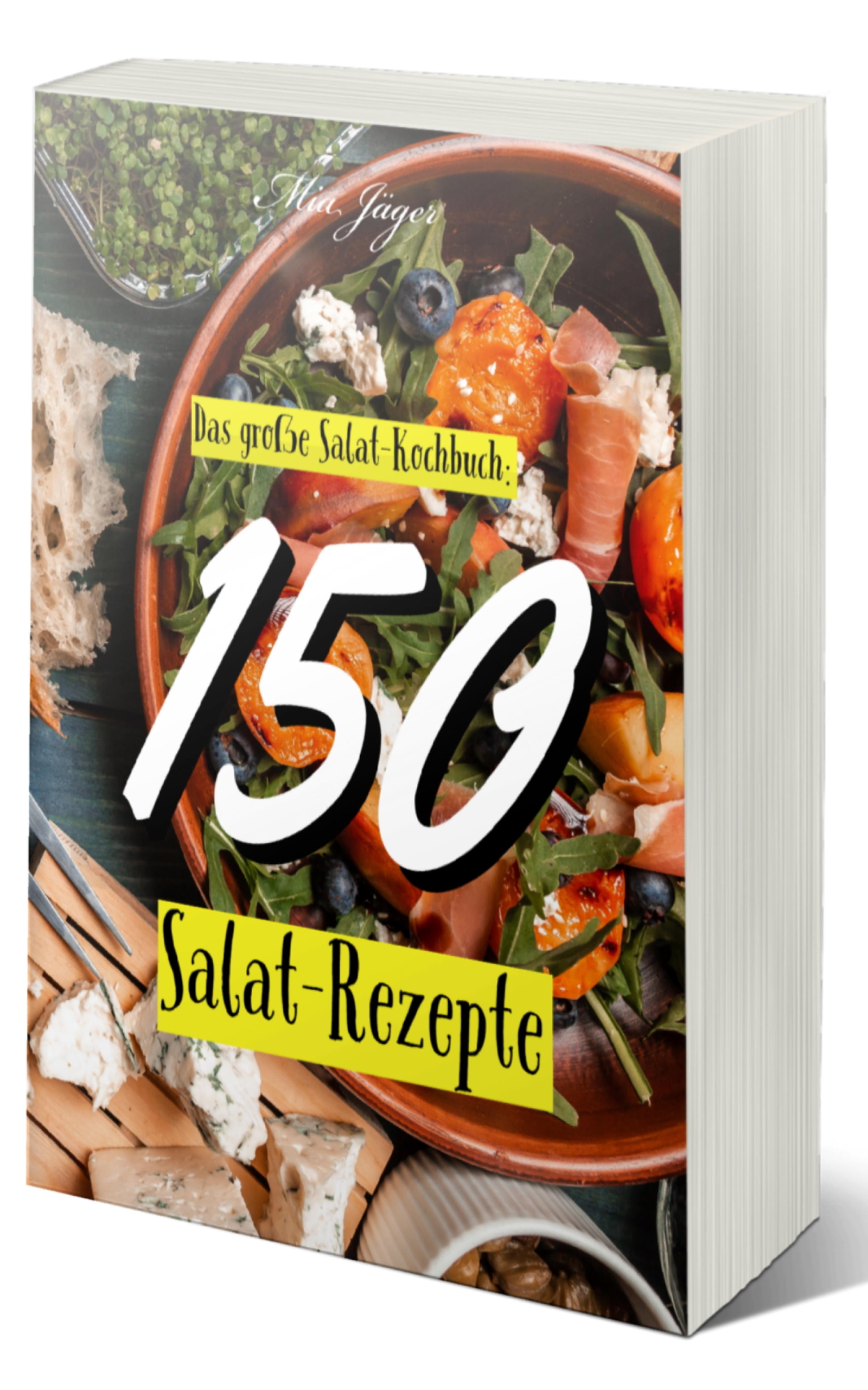 Обложка книги «Das große Salat Kochbuch: 150 Salat Rezepte»