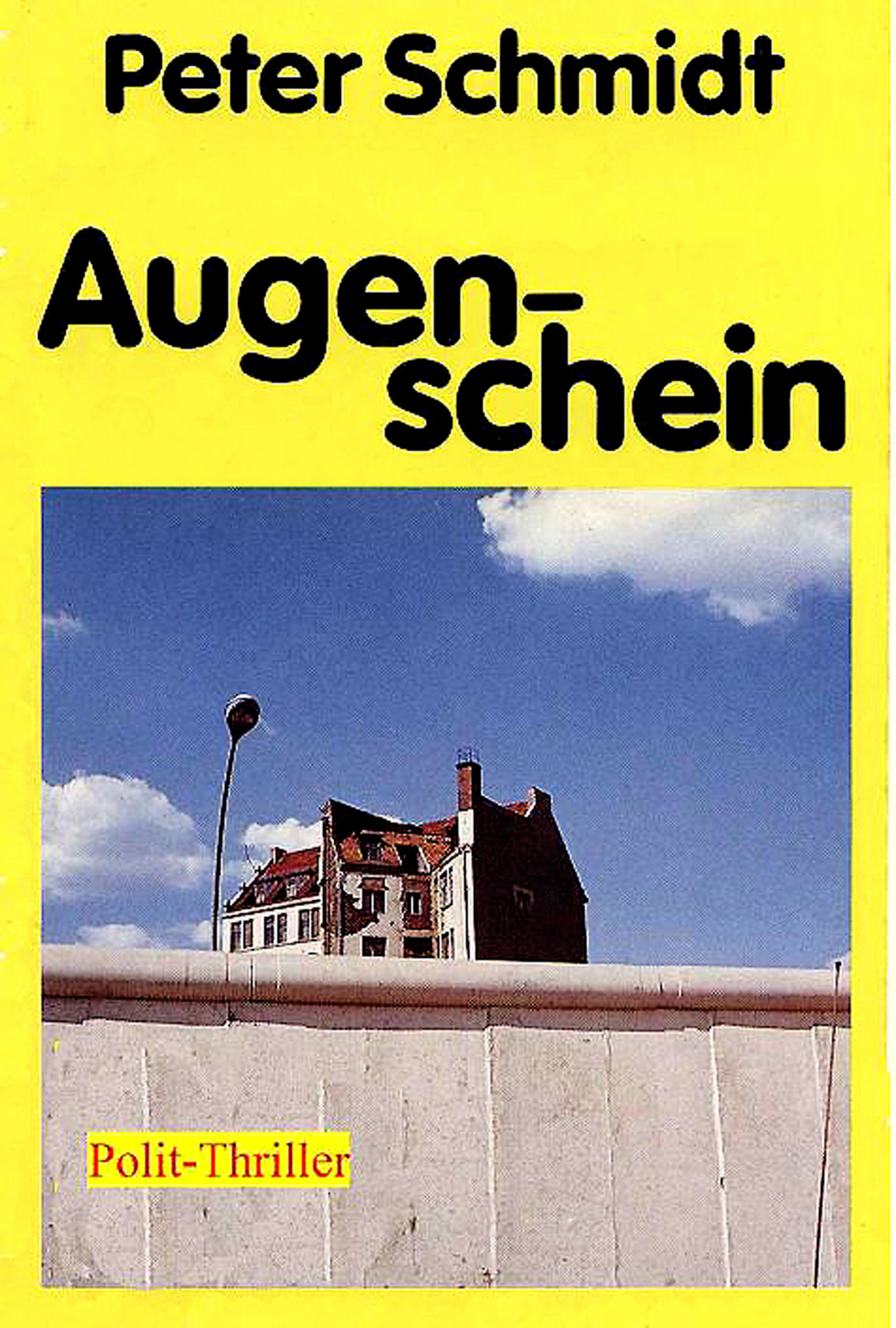 Обложка книги «Augenschein»