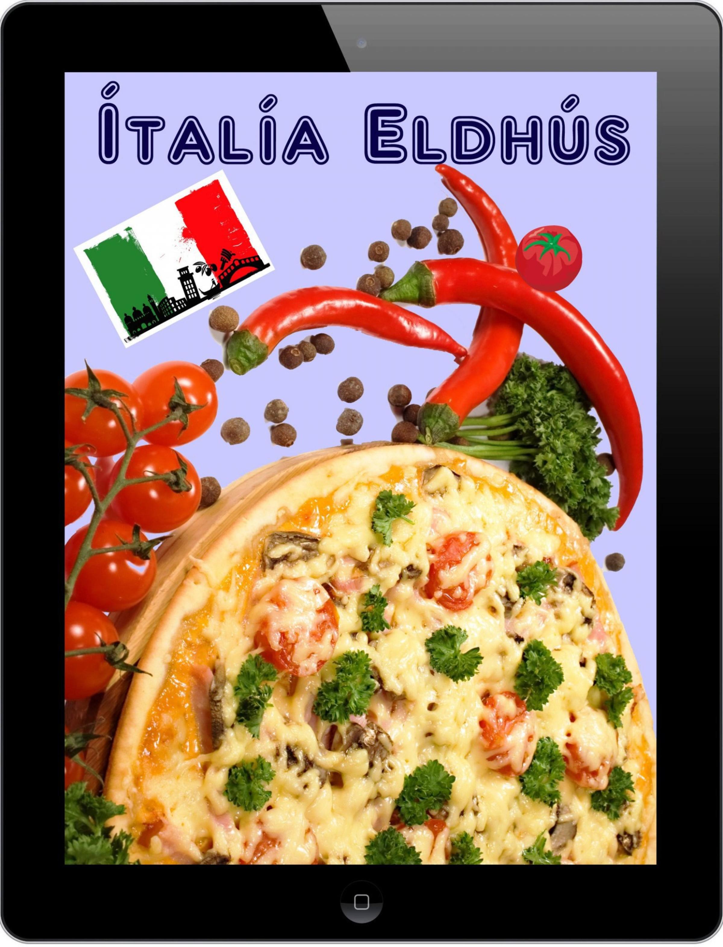 Обложка книги «Ítalía Eldhús»