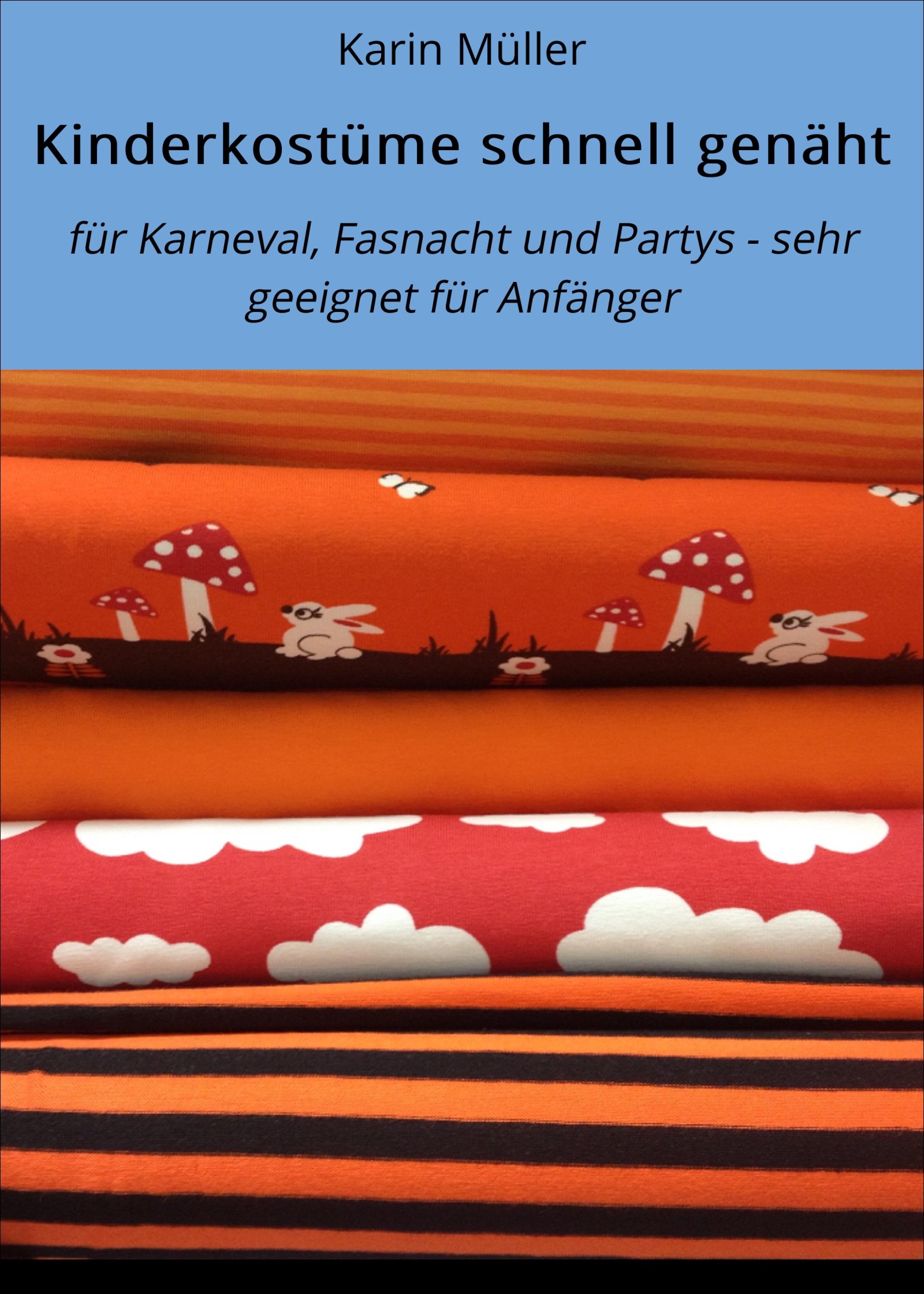 Обложка книги «Kinderkostüme schnell genäht»
