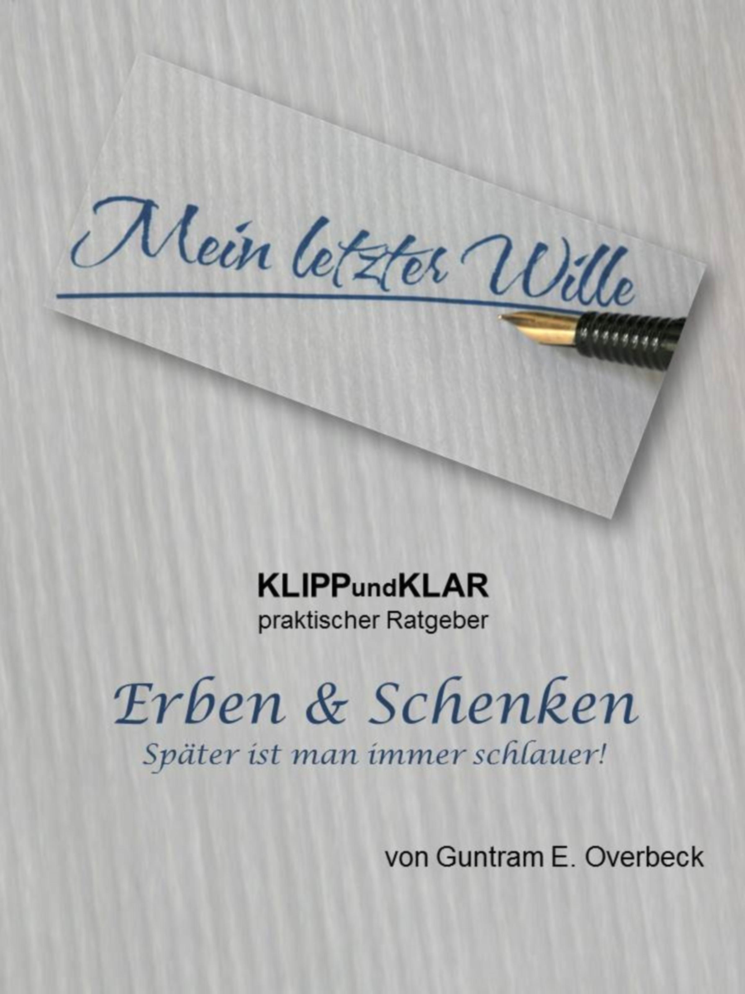 Обложка книги «KLIPPundKLAR - Erben & Schenken»