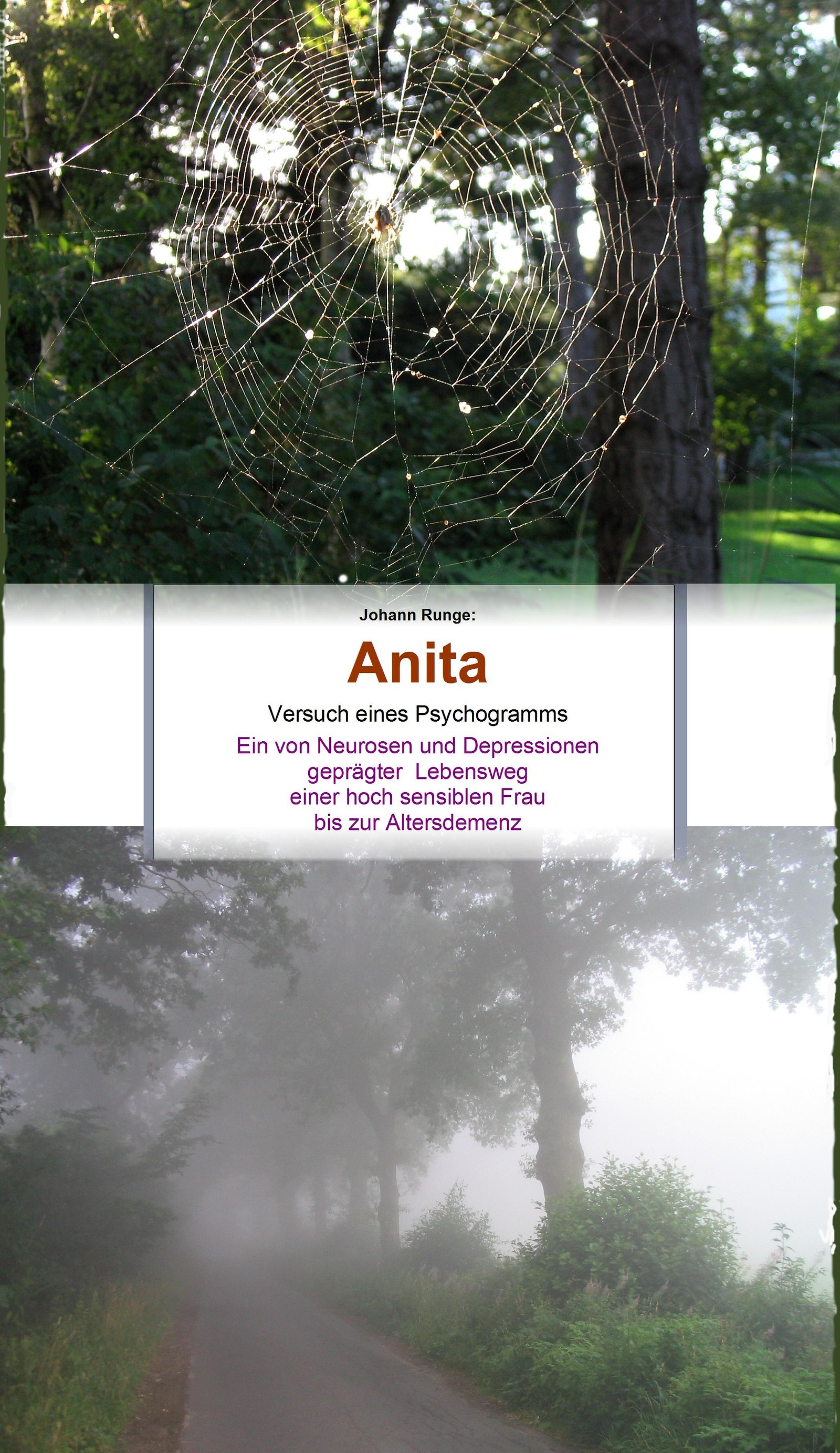 Обложка книги «Anita - Ein von Neurosen und Depressionen geprägter Lebensweg einer hoch sensiblen Frau bis zur Altersdemenz»