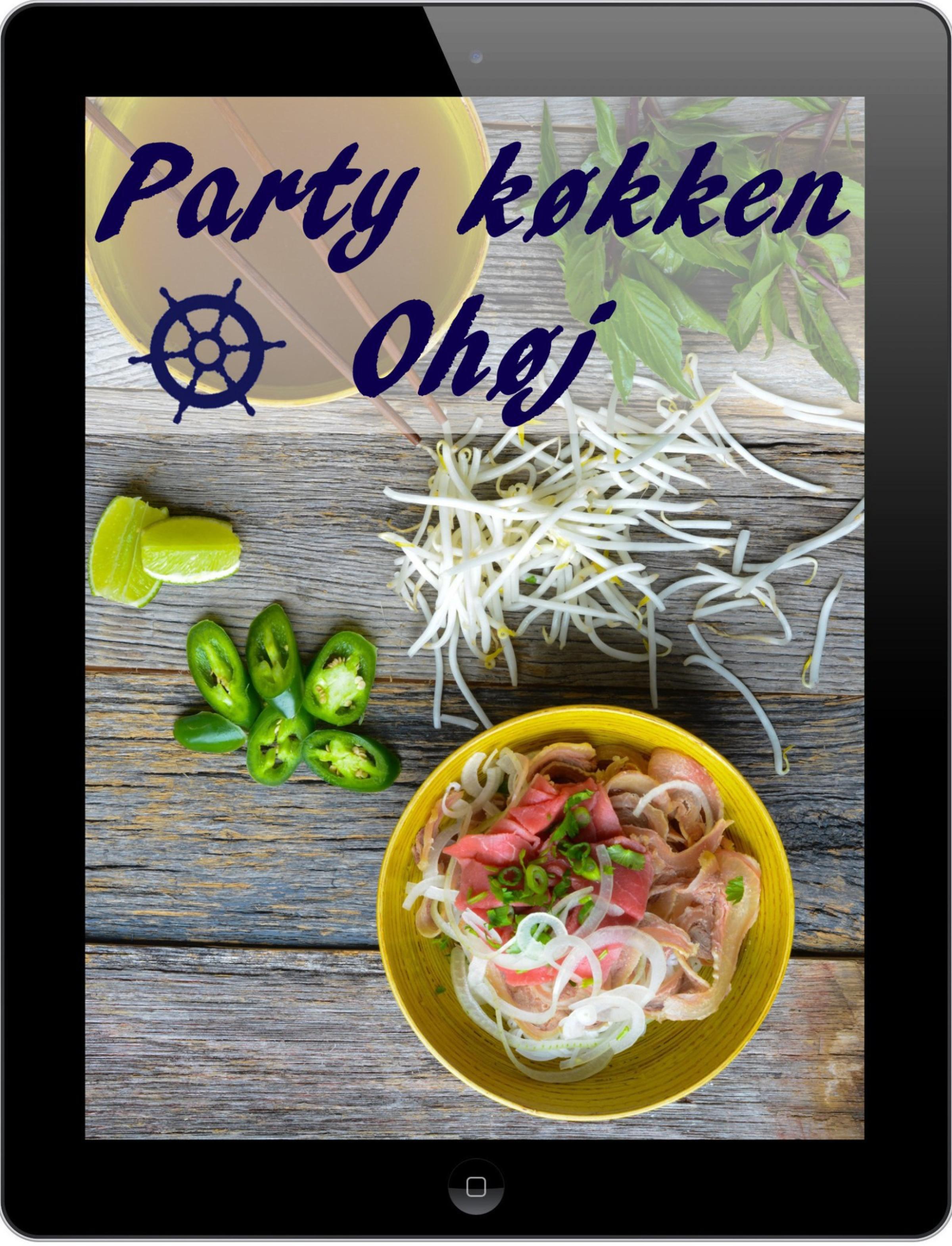 Обложка книги «Party køkken Ohøj»