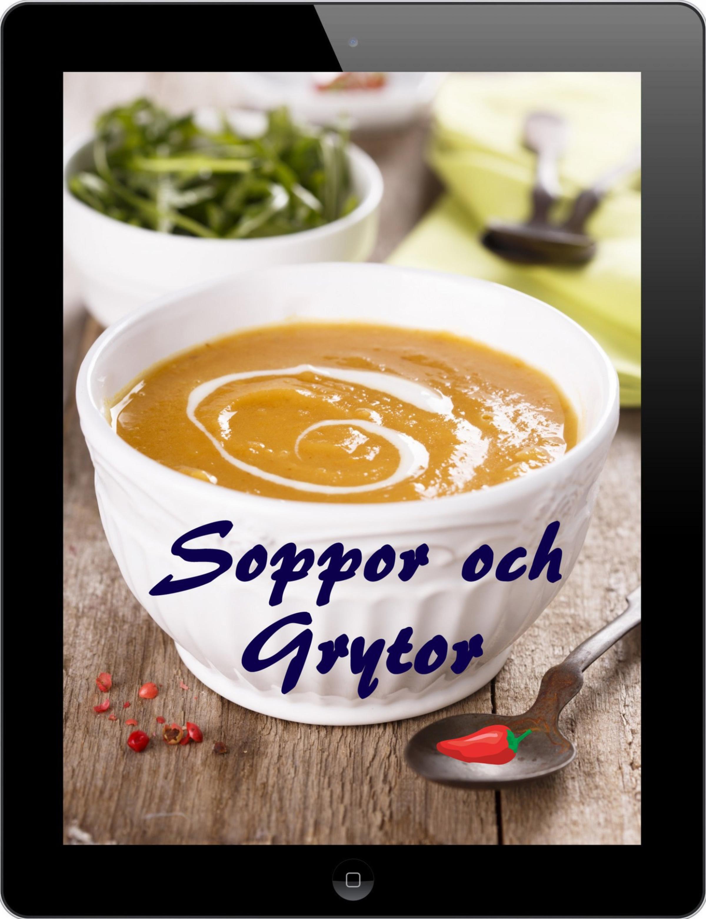 Обложка книги «Soppor och Grytor»
