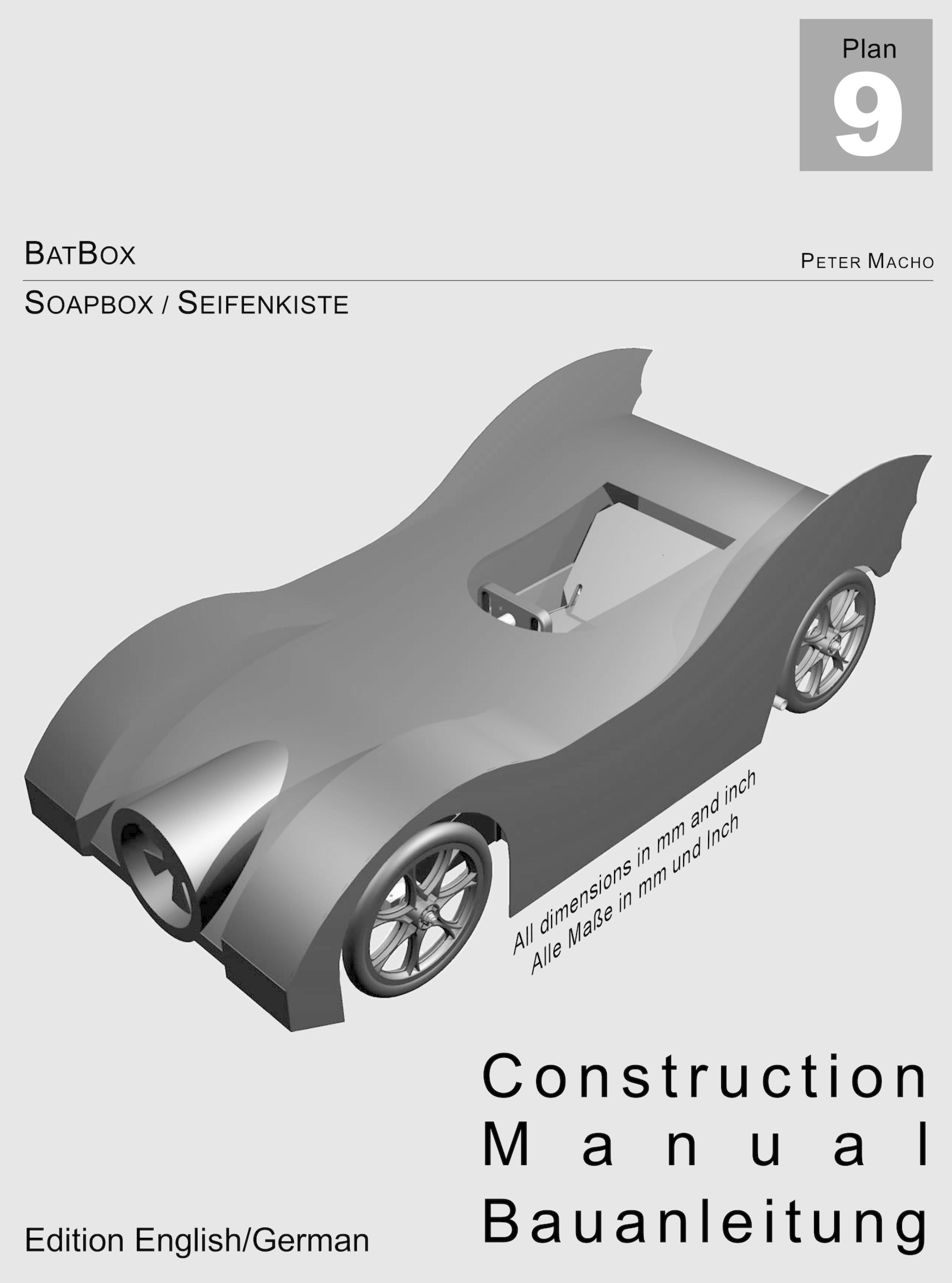 Обложка книги «BatBox Soapbox / Seifenkiste»
