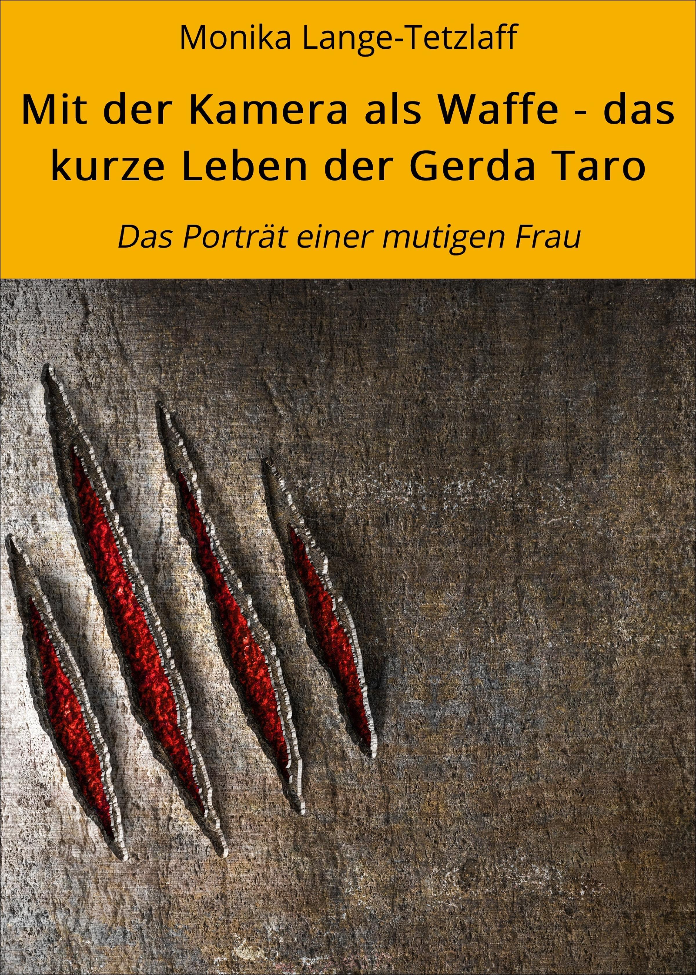 Обложка книги «Mit der Kamera als Waffe - das kurze Leben der Gerda Taro»