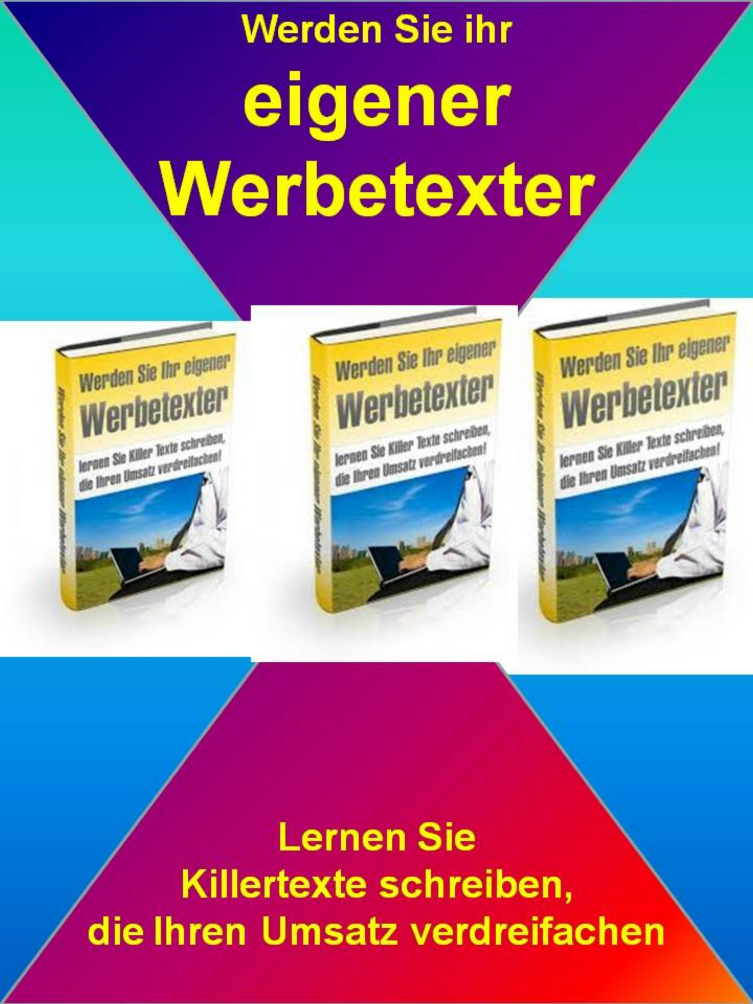 Обложка книги «Werden Sie ihr eigener Werbetexter»