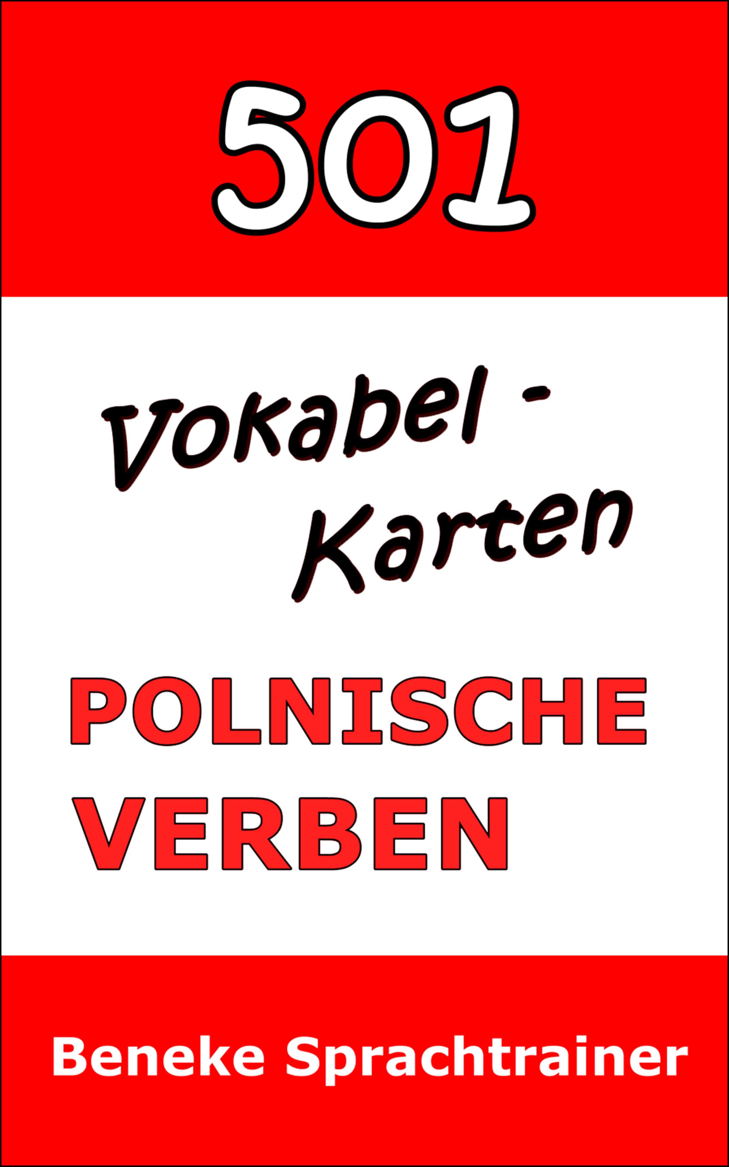 Обложка книги «Vokabel-Karten Polnische Verben»