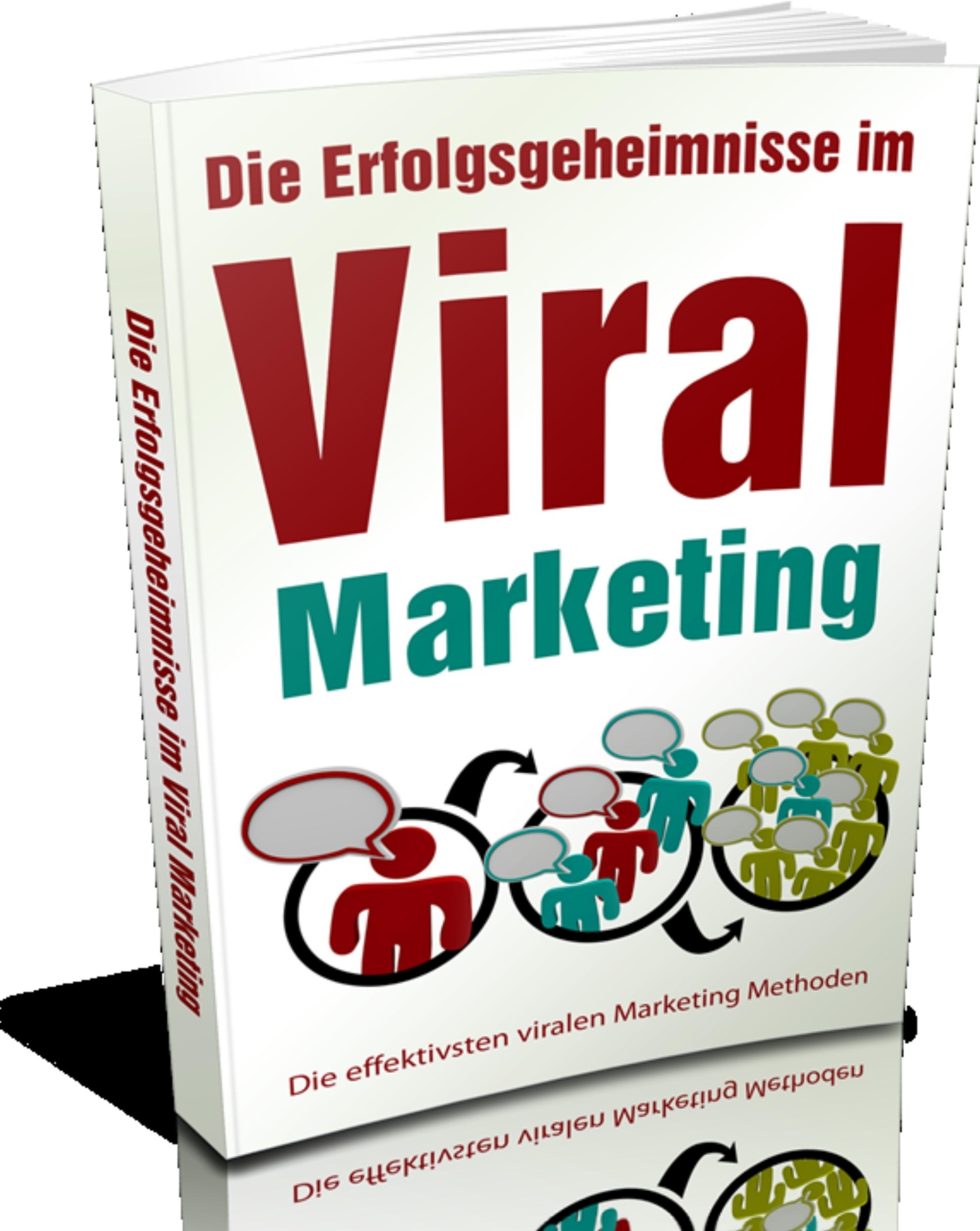 Обложка книги «Die Erfolgsgeheimnisse im Viral Marketing»