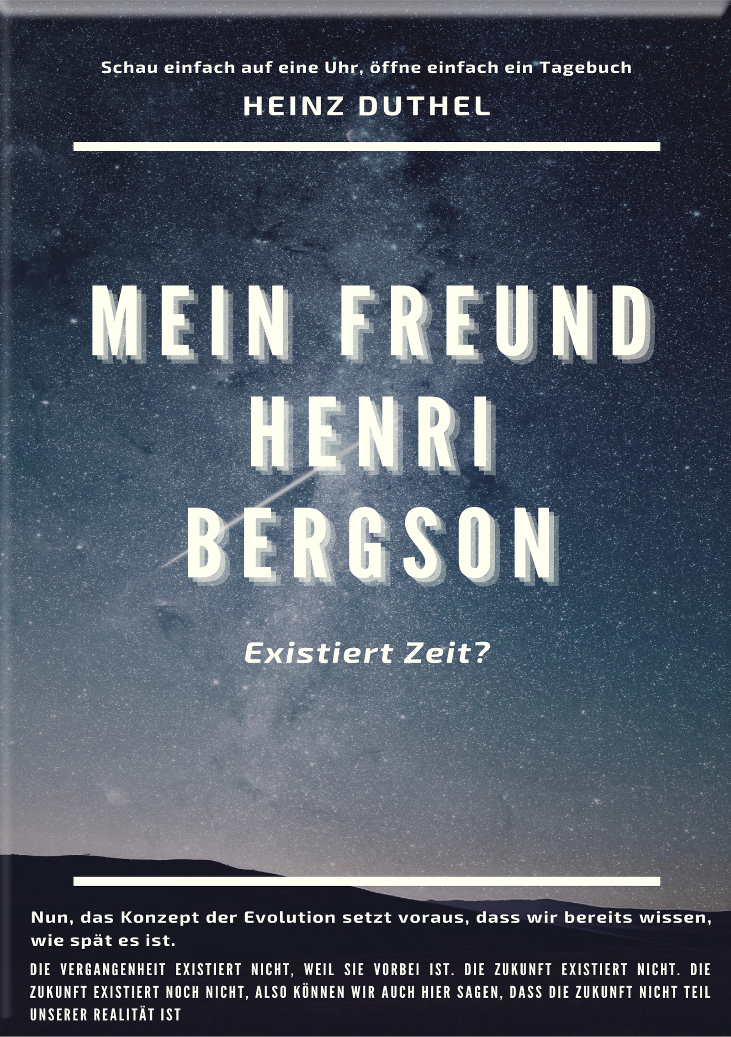 Обложка книги «MEIN FREUND HENRI BERGSON.»