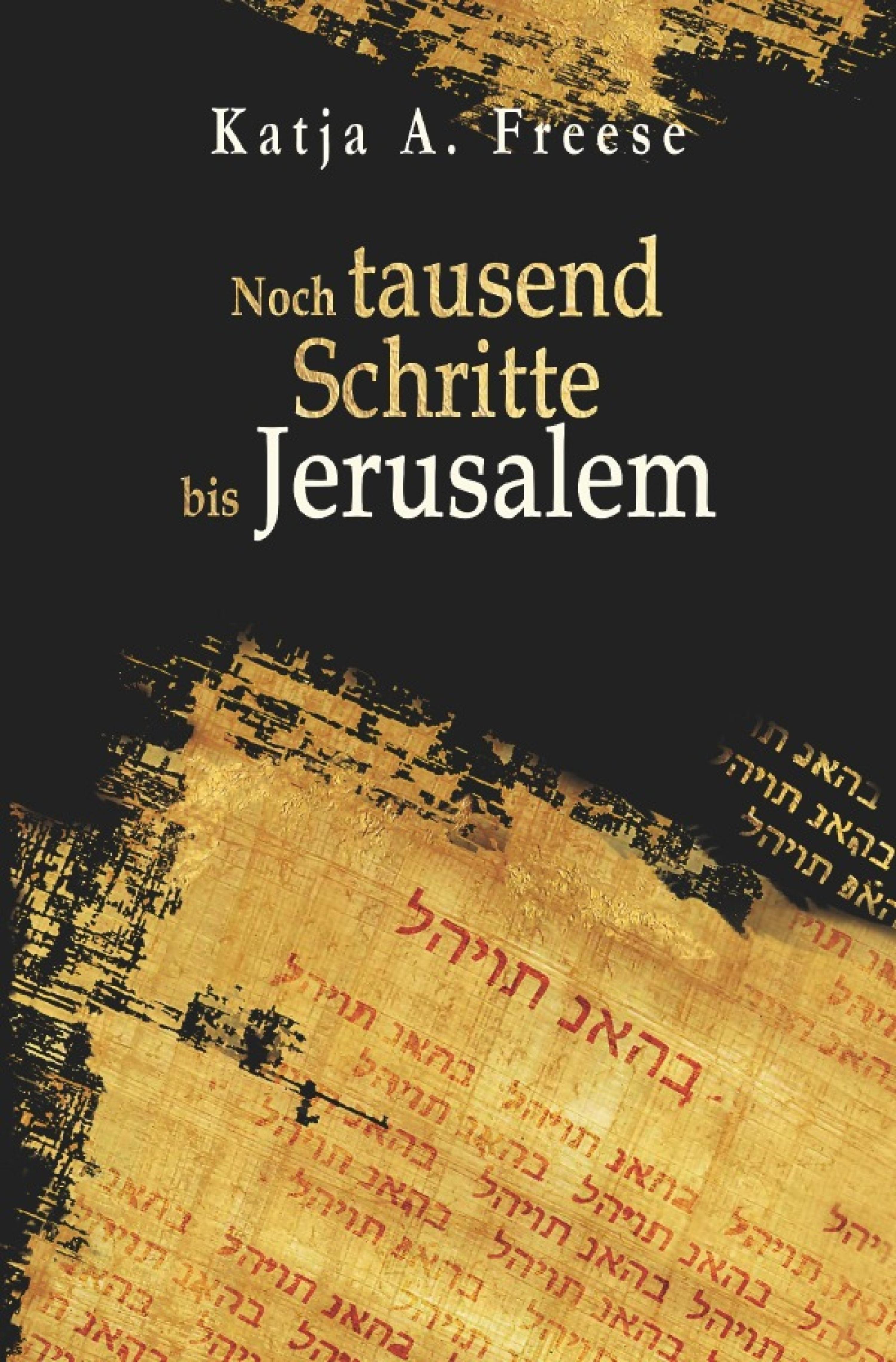 Обложка книги «Noch tausend Schritte bis Jerusalem»