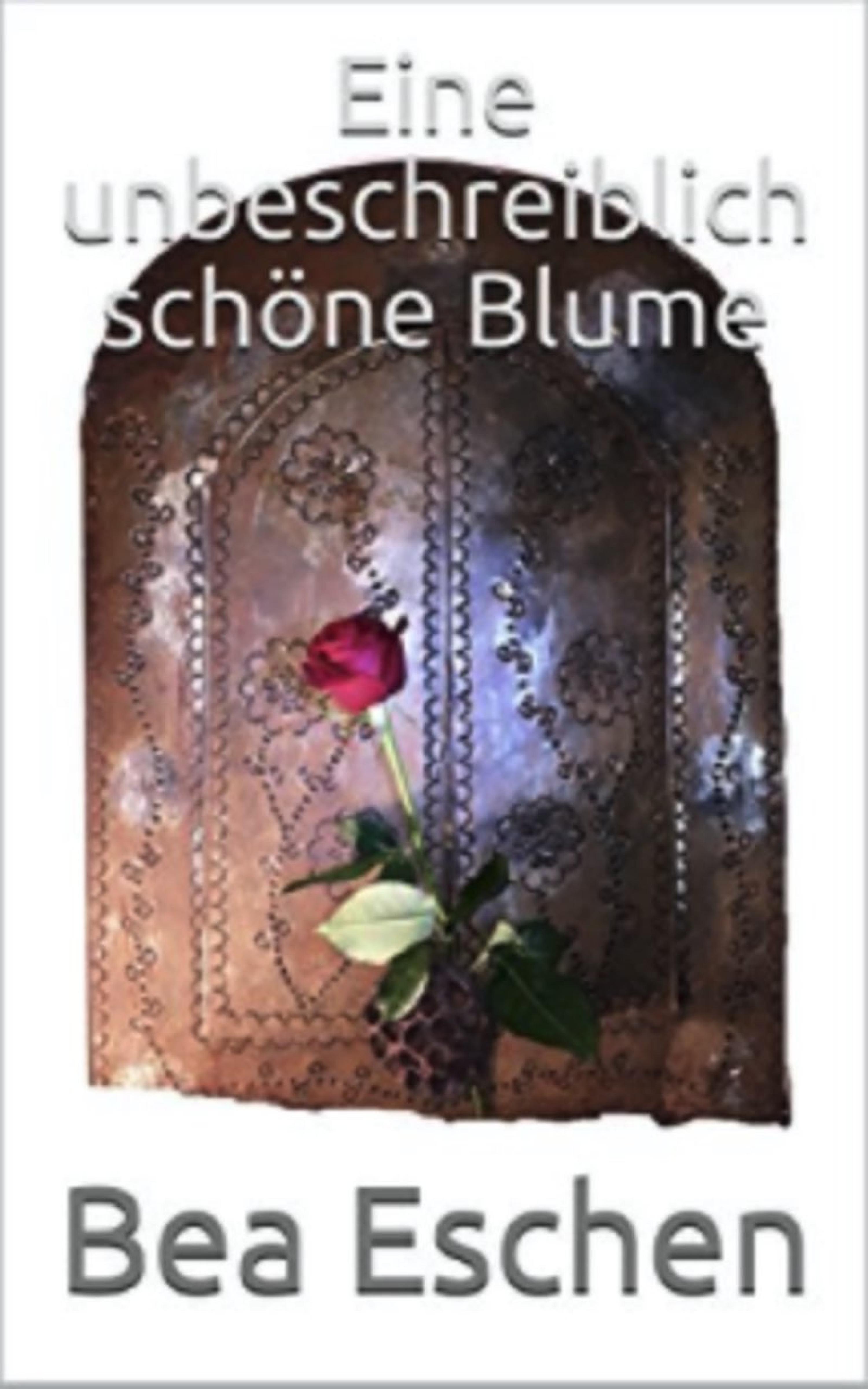 Обложка книги «Eine unbeschreiblich schöne Blume»