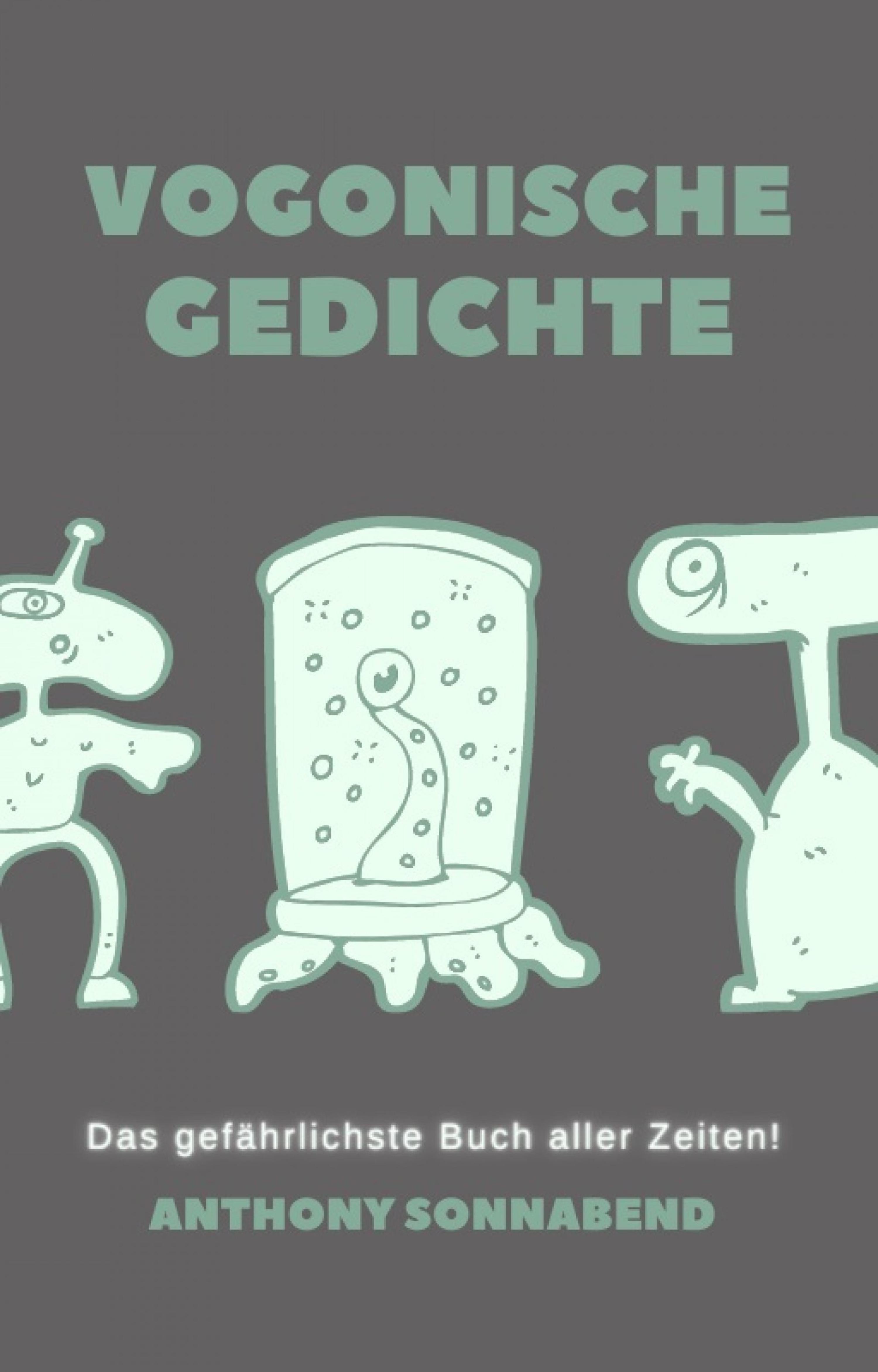 Обложка книги «Vogonische Gedichte!»