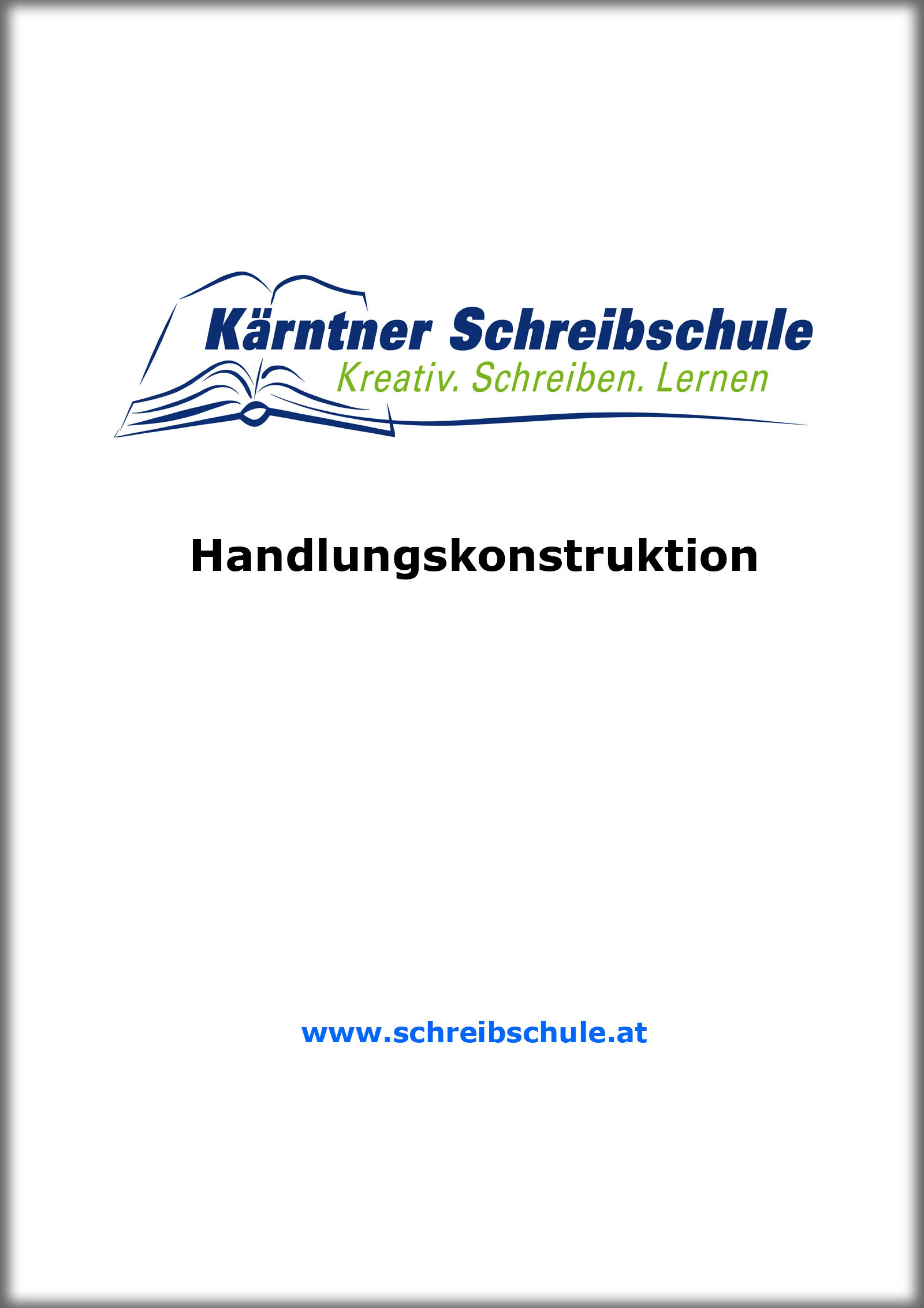 Обложка книги «Handlungskonstruktion»
