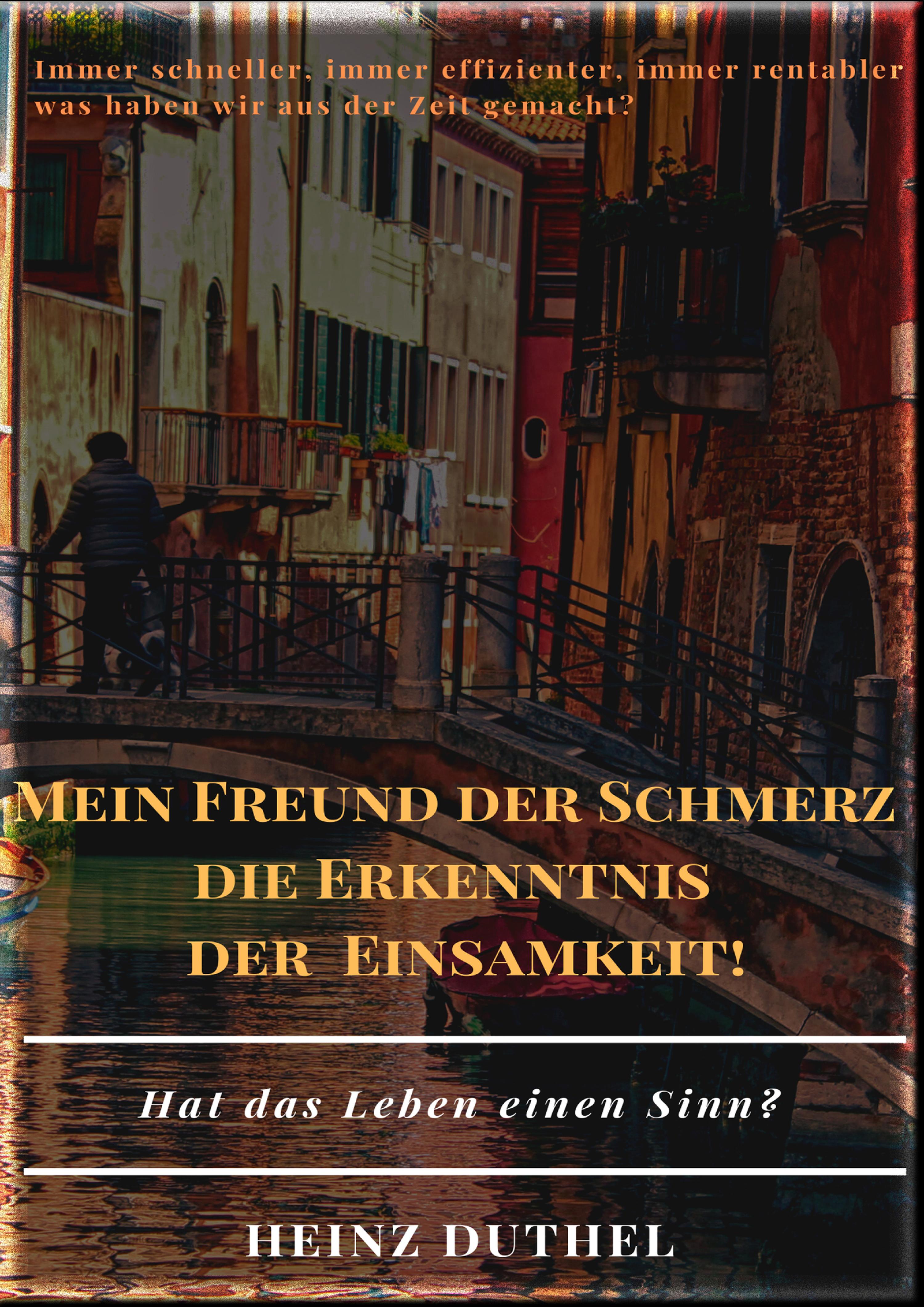 Обложка книги «MEIN FREUND DER SCHMERZ DER ERKENNTNIS - DIE EINSAMKEIT!»
