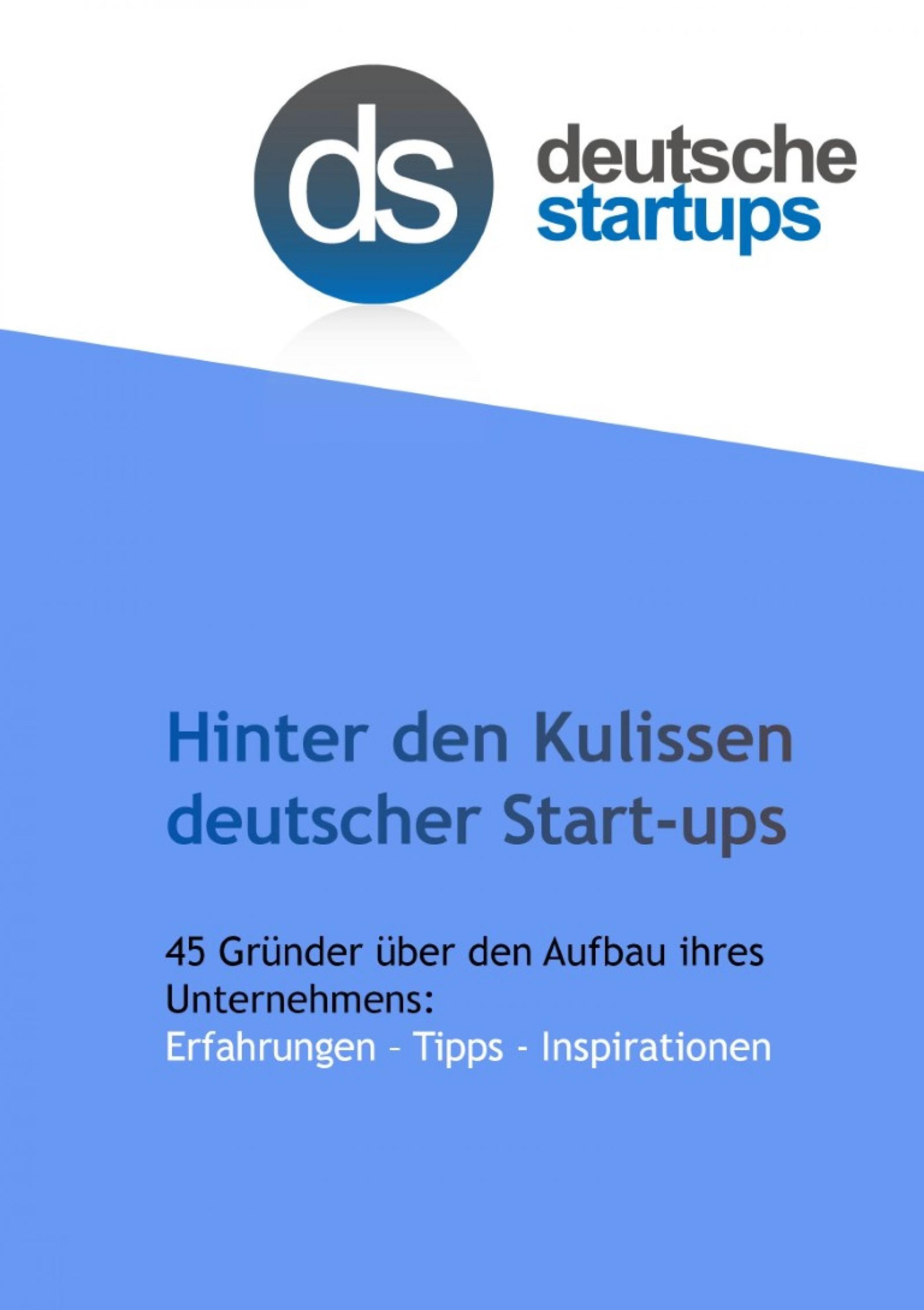 Обложка книги «Hinter den Kulissen deutscher Start-ups»