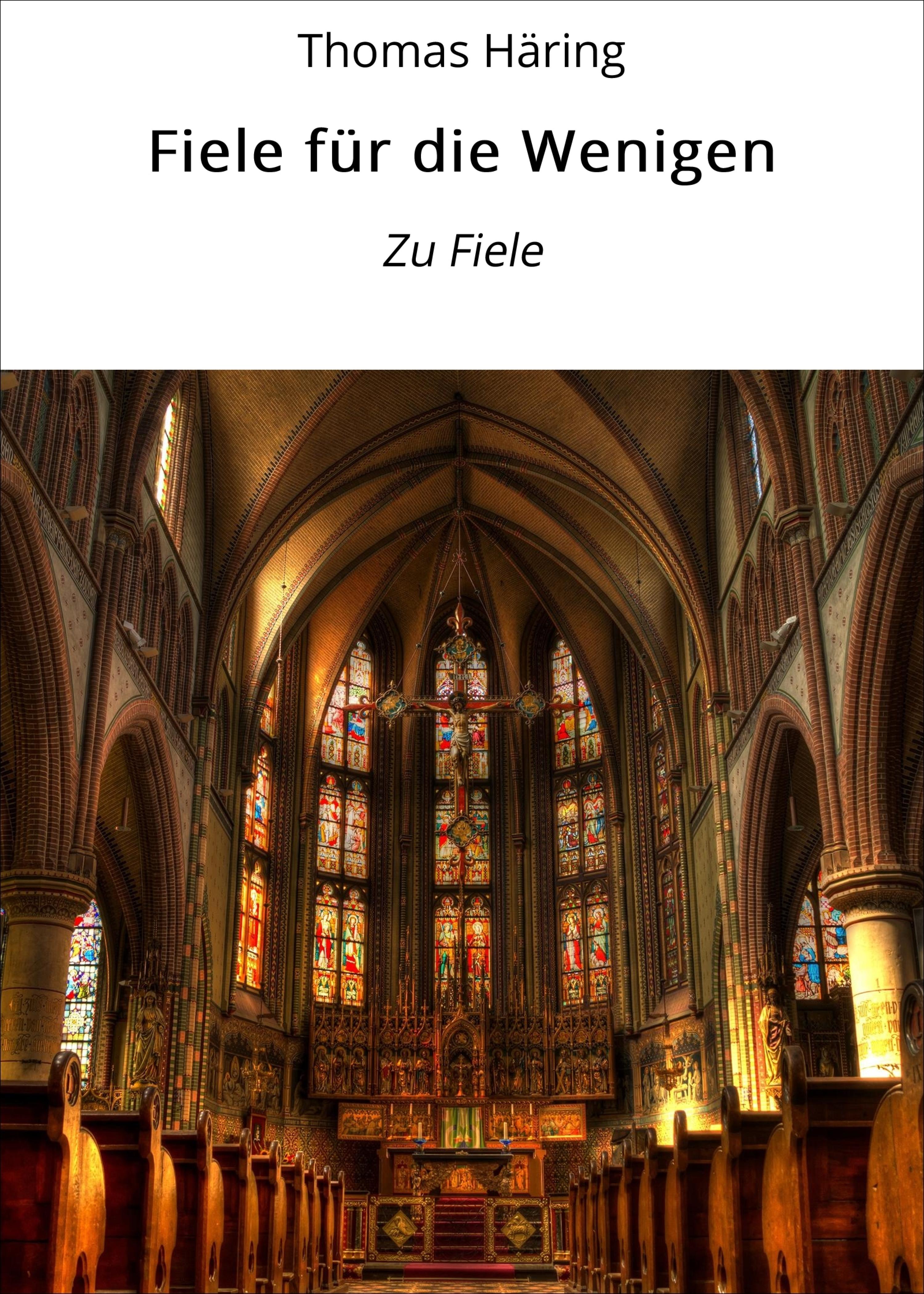 Обложка книги «Fiele für die Wenigen»