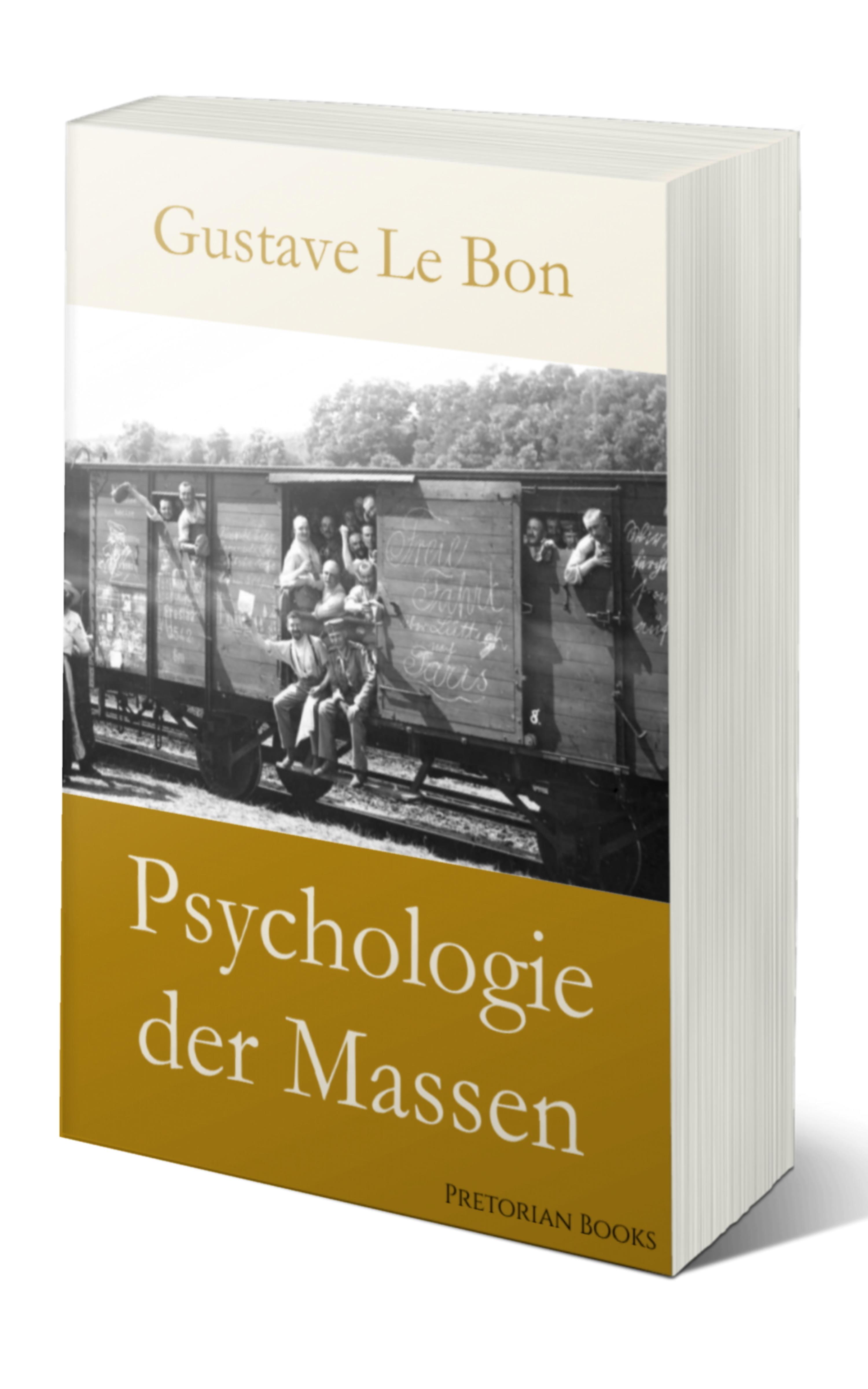 Обложка книги «Psychologie der Massen (Gustave Le Bon)»