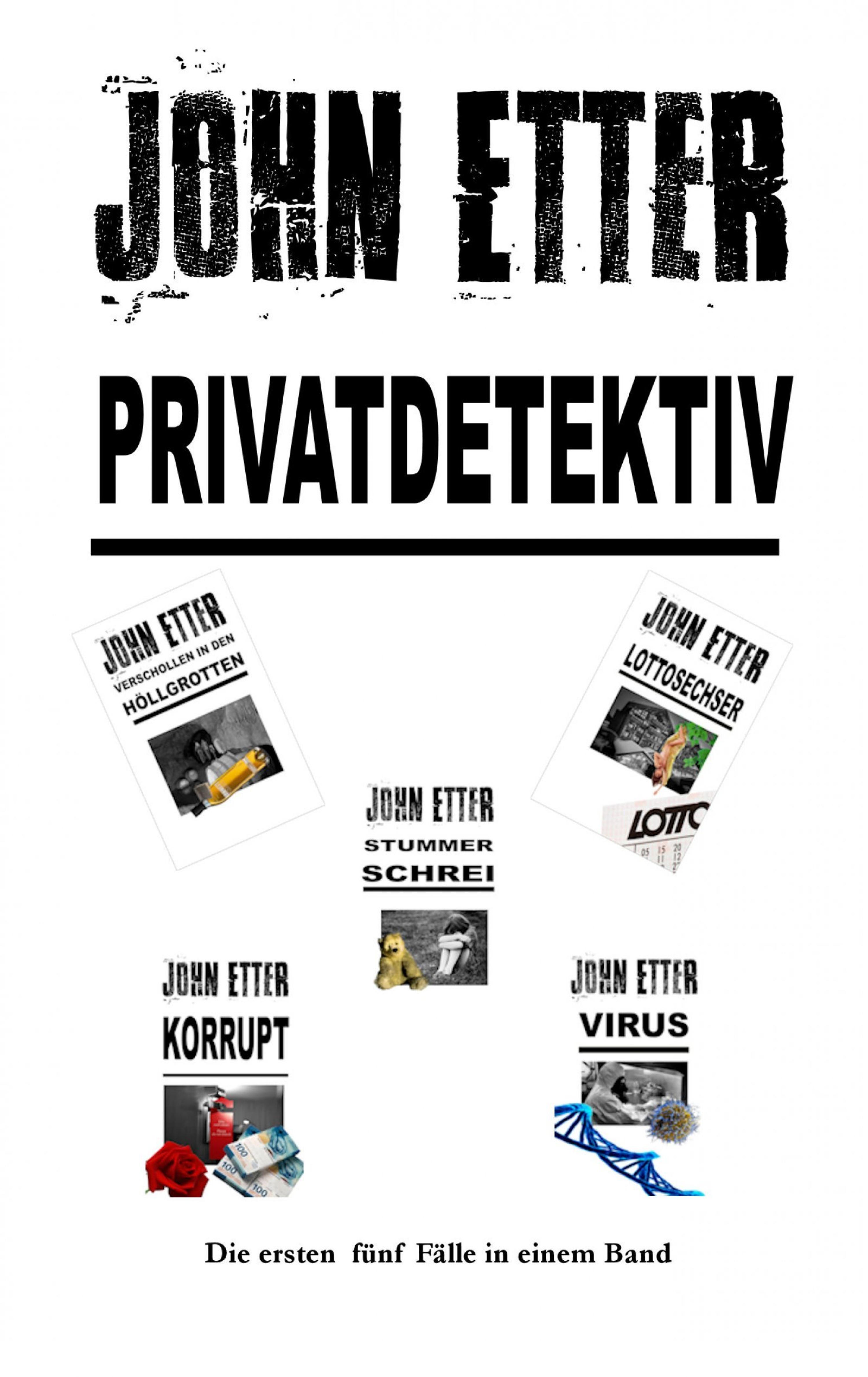 Обложка книги «JOHN ETTER - Privatdetektiv»