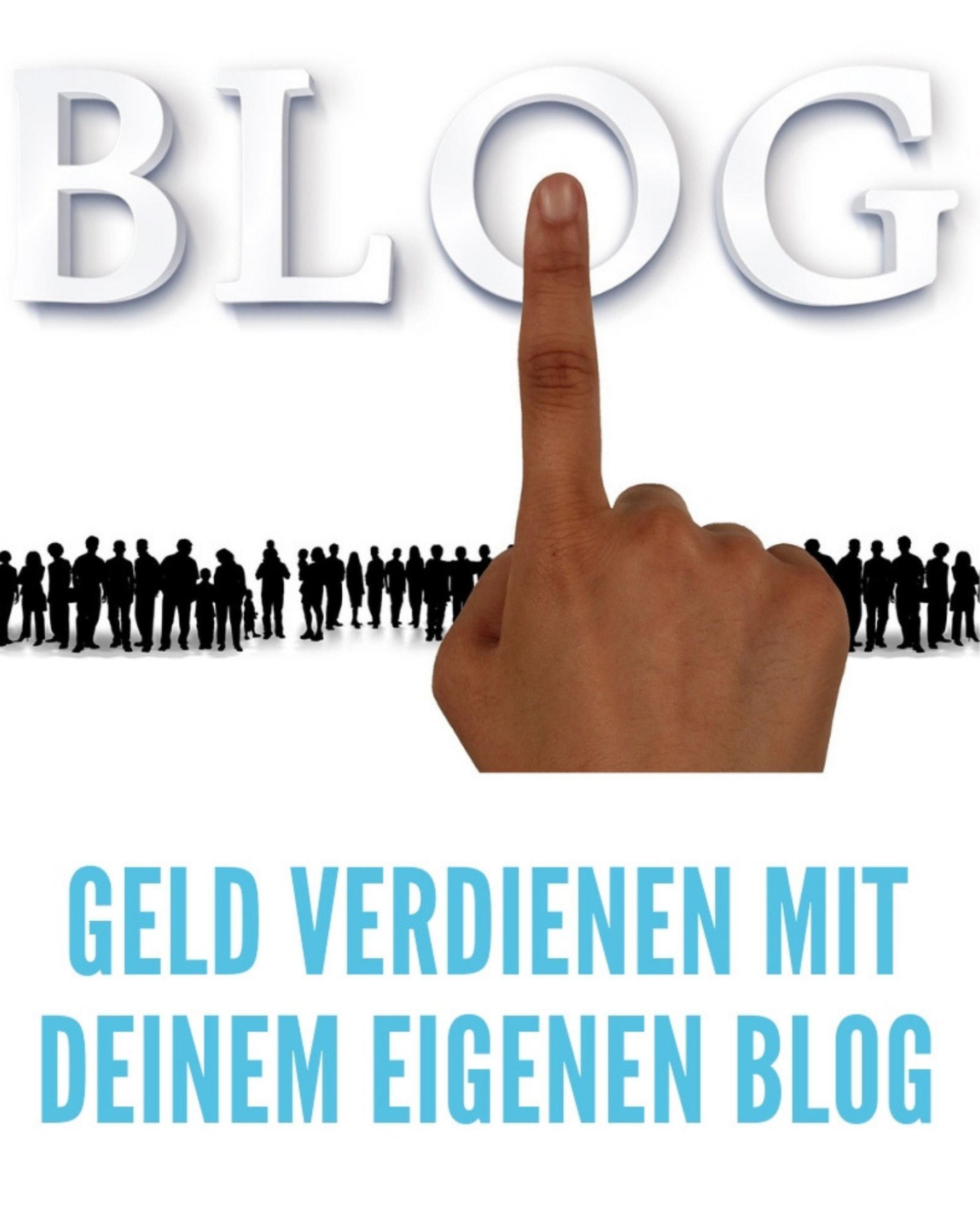 Обложка книги «Geld verdienen mit deinem eigenen Blog»