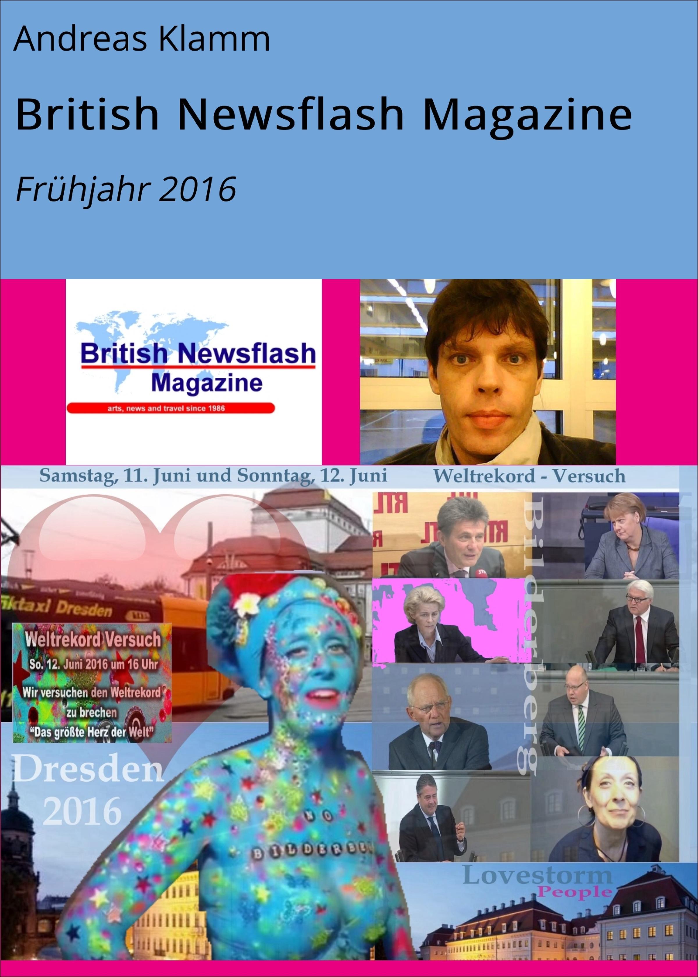 Обложка книги «British Newsflash Magazine»