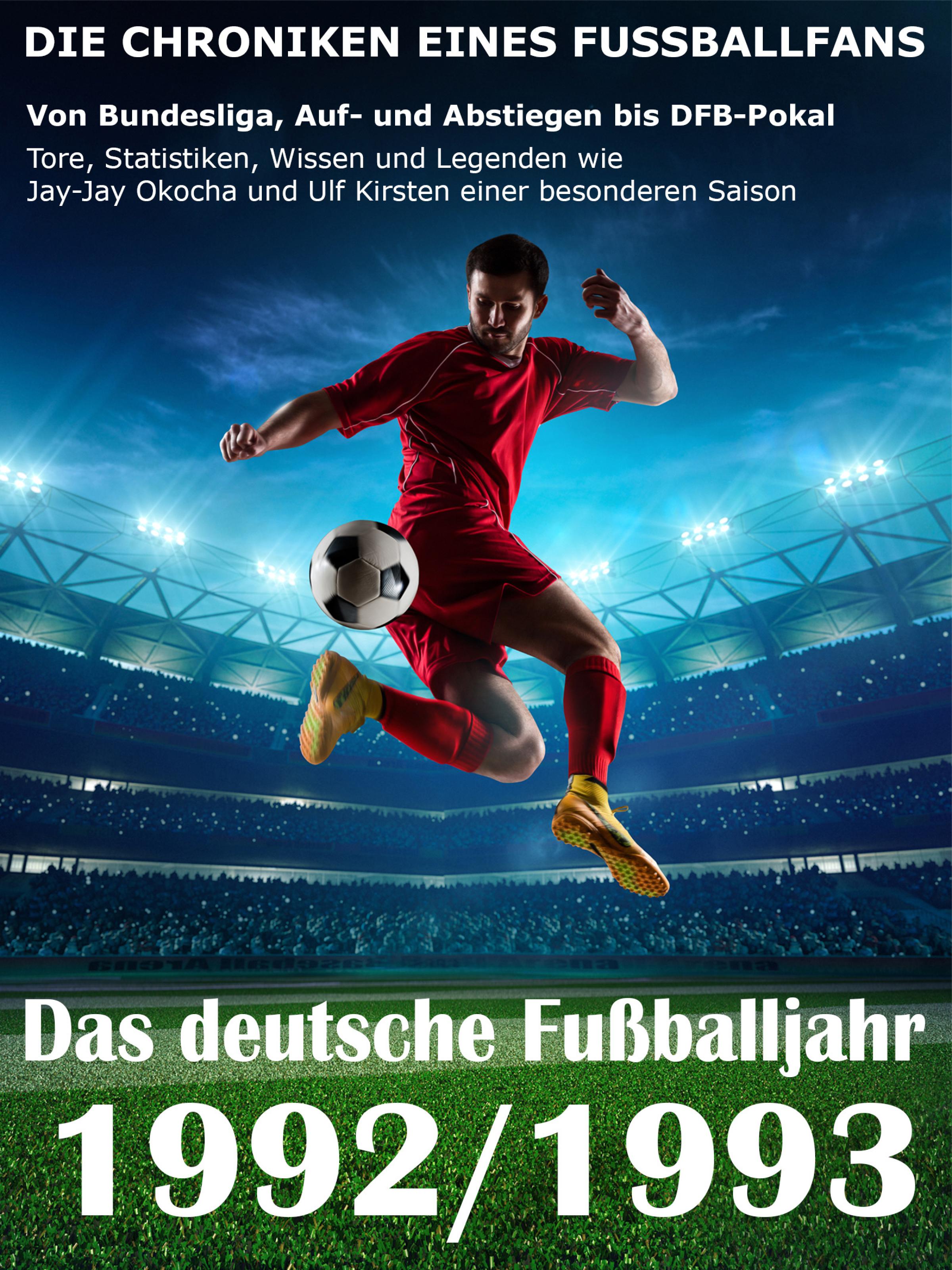 Обложка книги «Das deutsche Fußballjahr 1992 / 1993»