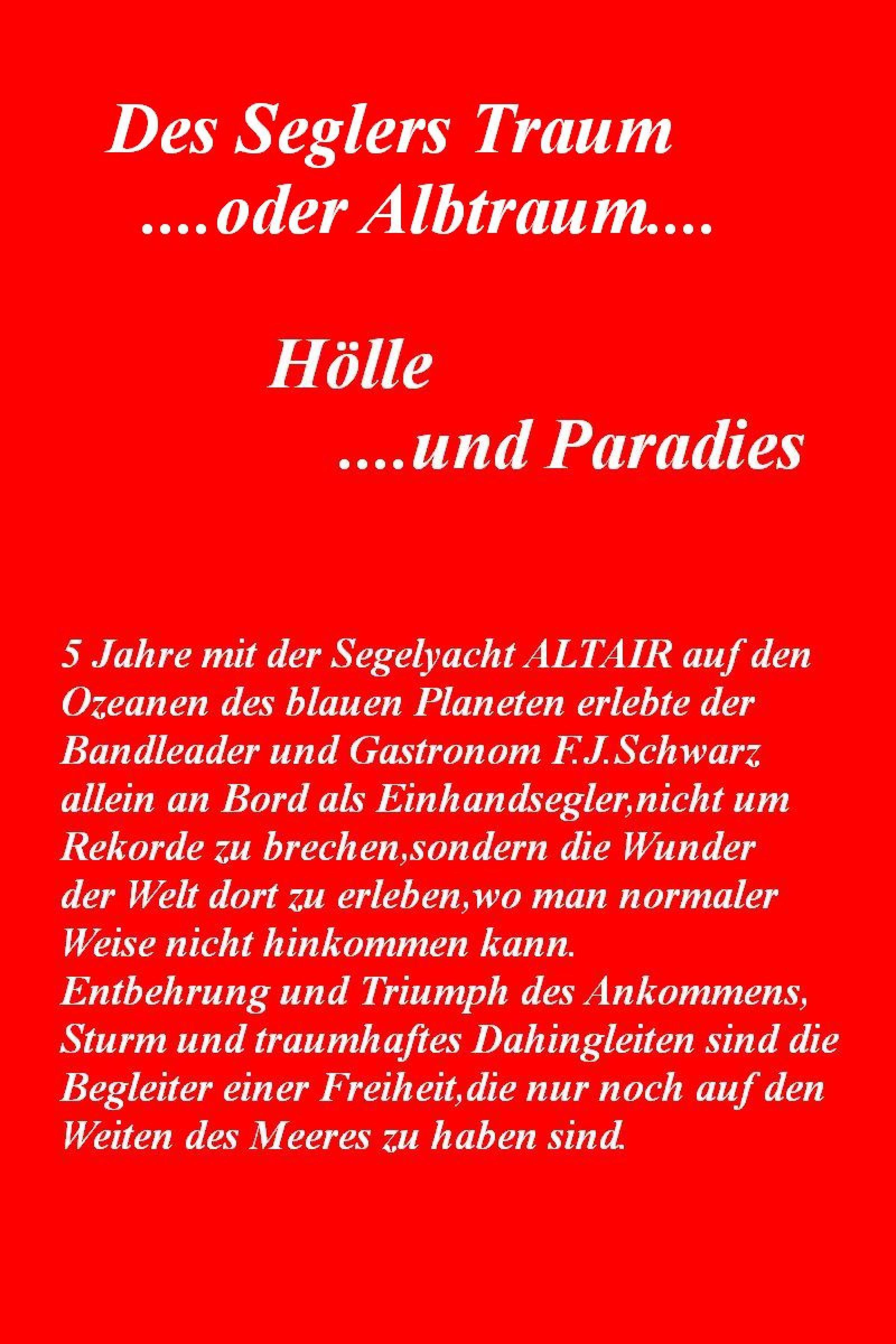 Обложка книги «Des Seglers Traum .....oder Albtraum»