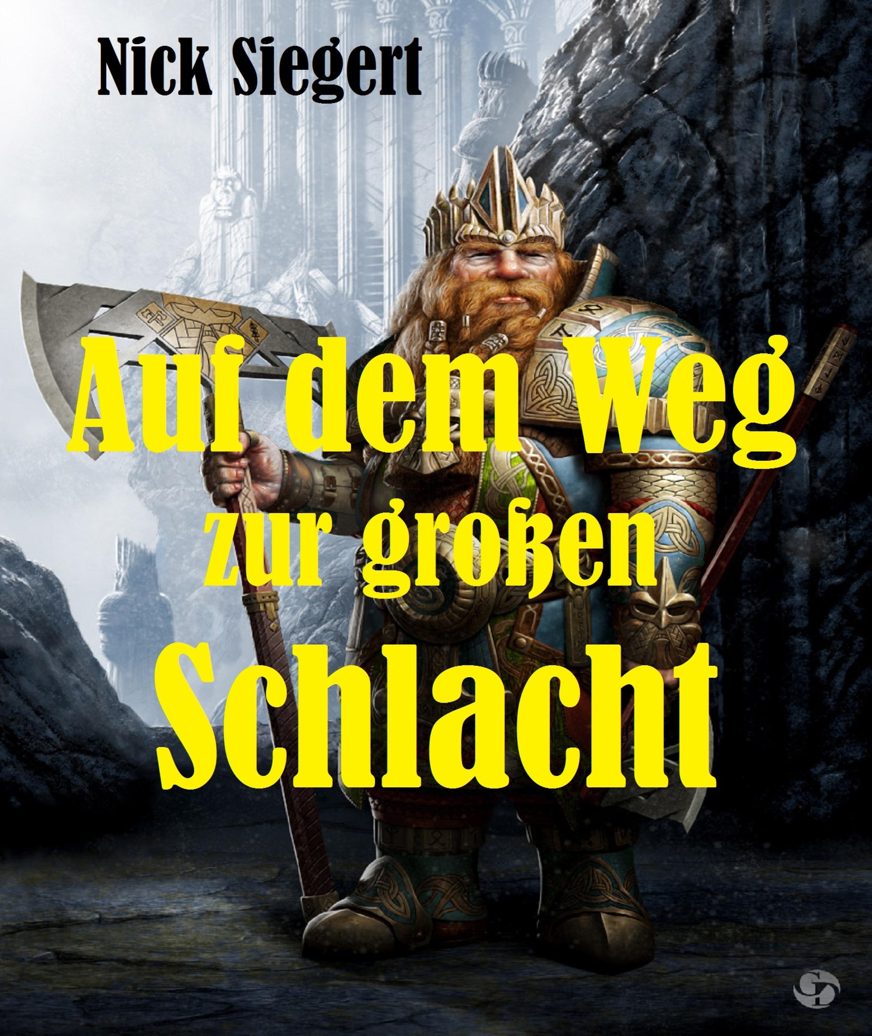 Обложка книги «Auf dem Weg zur großen Schlacht»