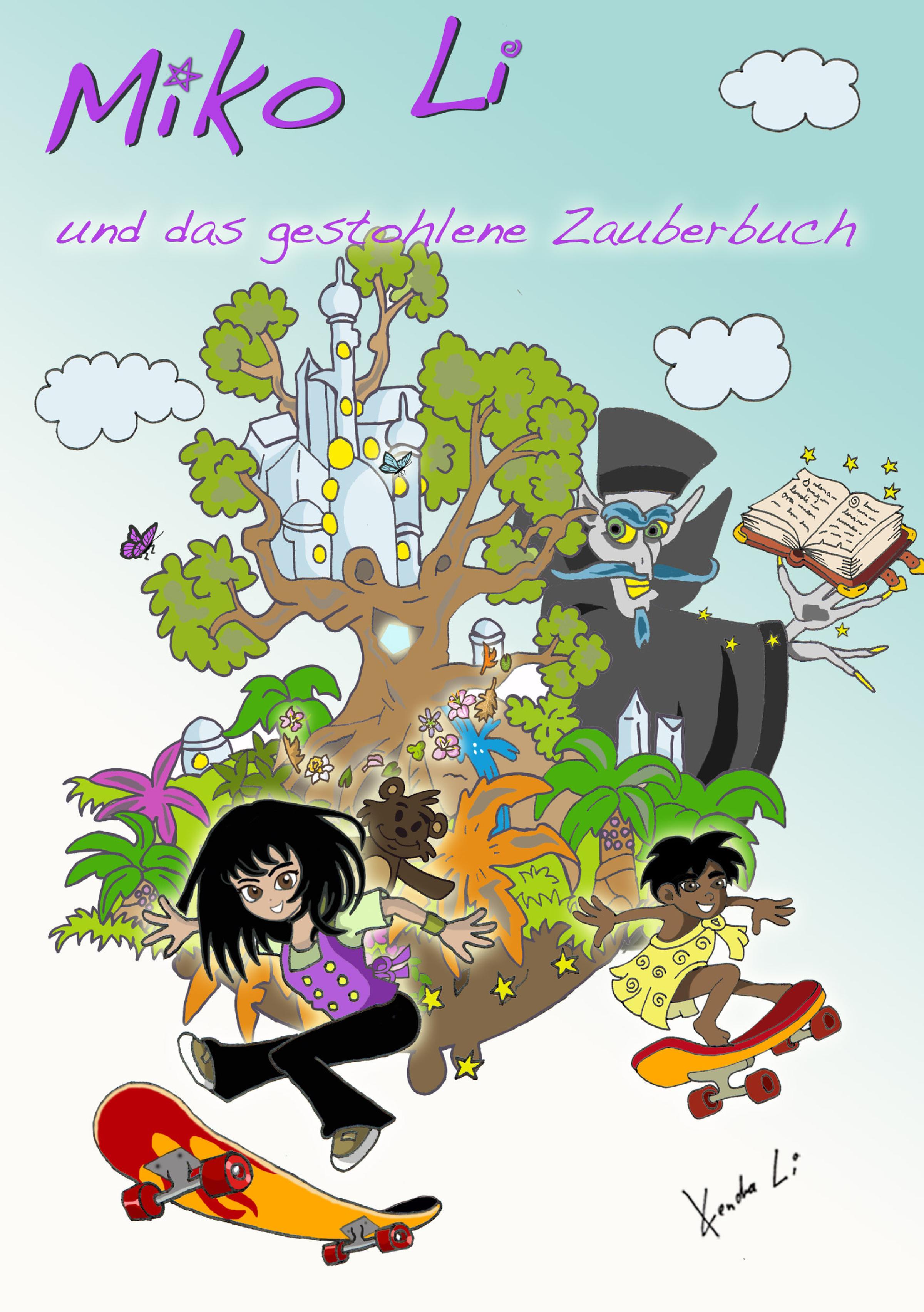 Обложка книги «Miko Li und das gestohlene Zauberbuch»