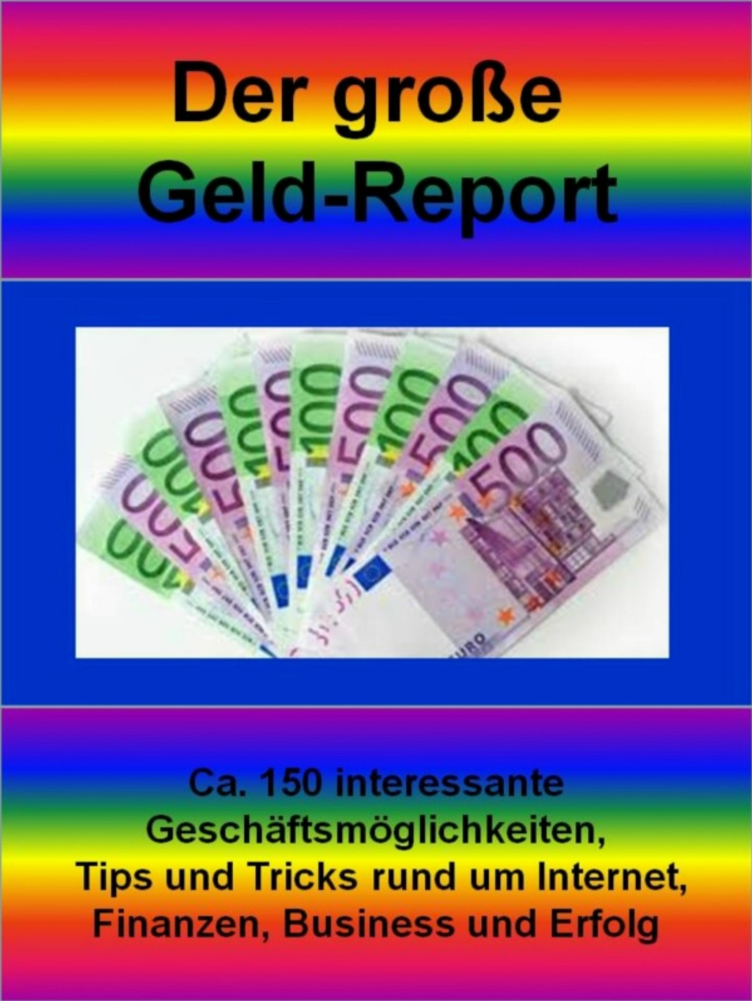 Обложка книги «Der große Geld-Report»