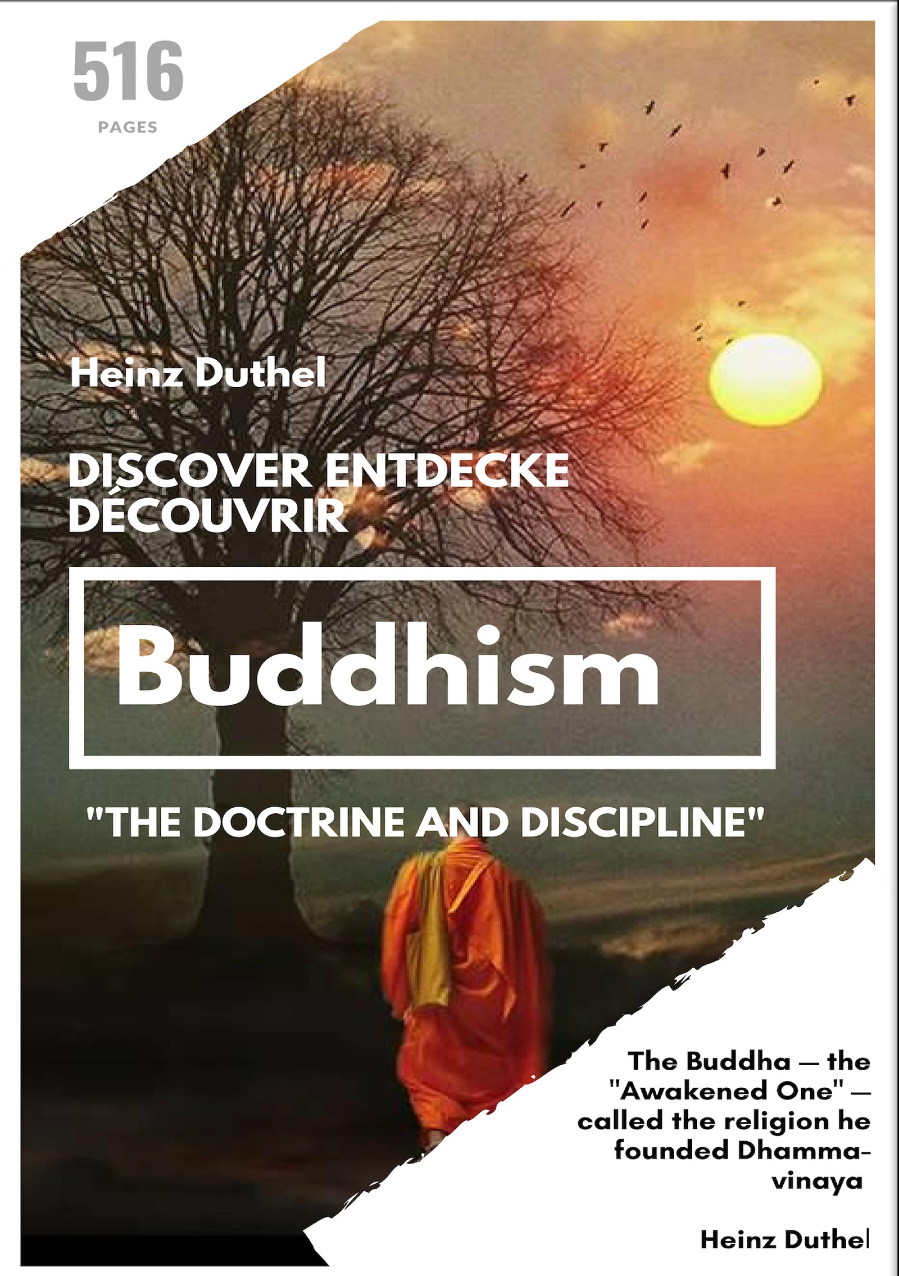 Обложка книги «Discover Entdecke Découvrir Buddhism»