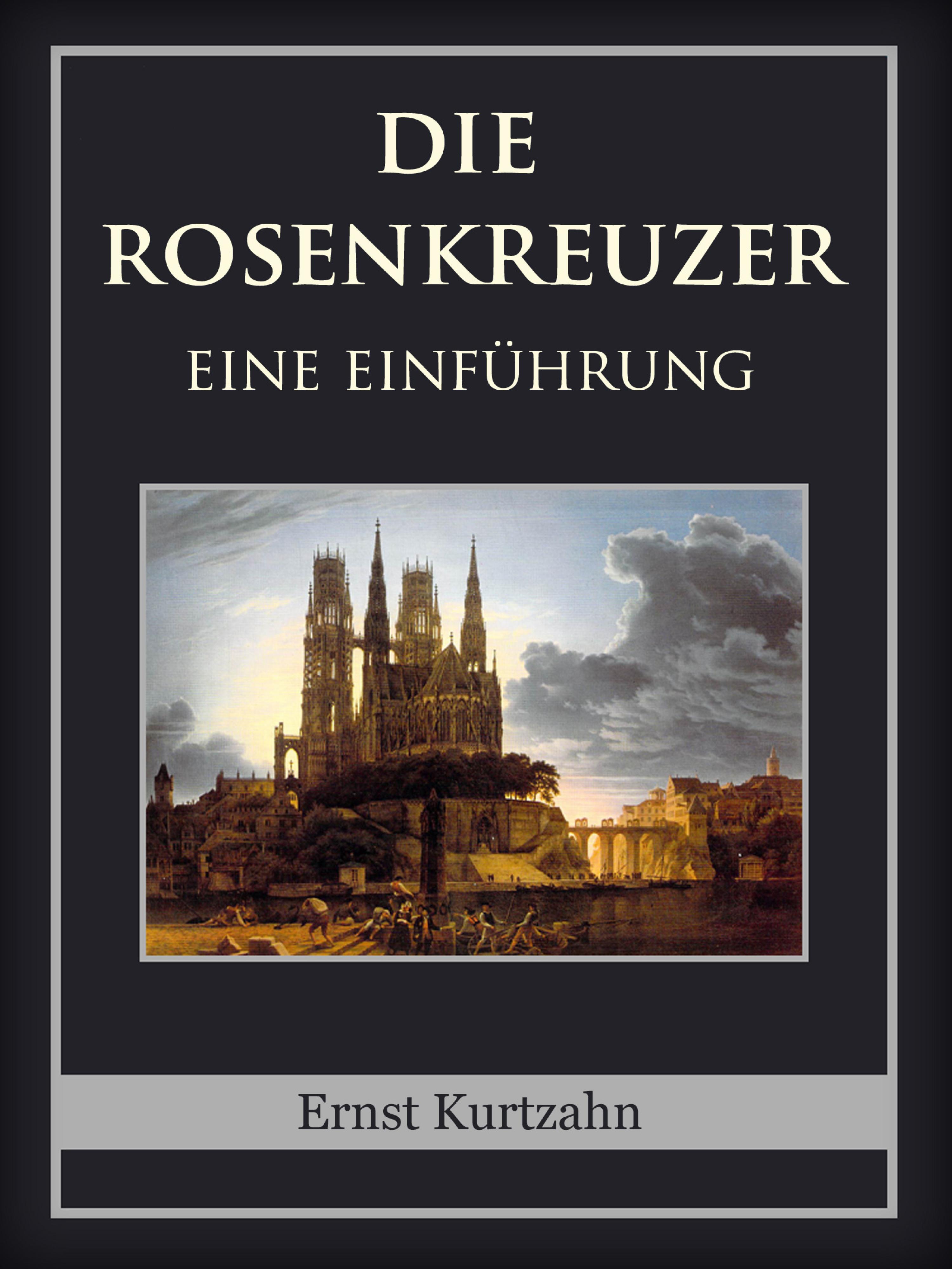Обложка книги «Die Rosenkreuzer»