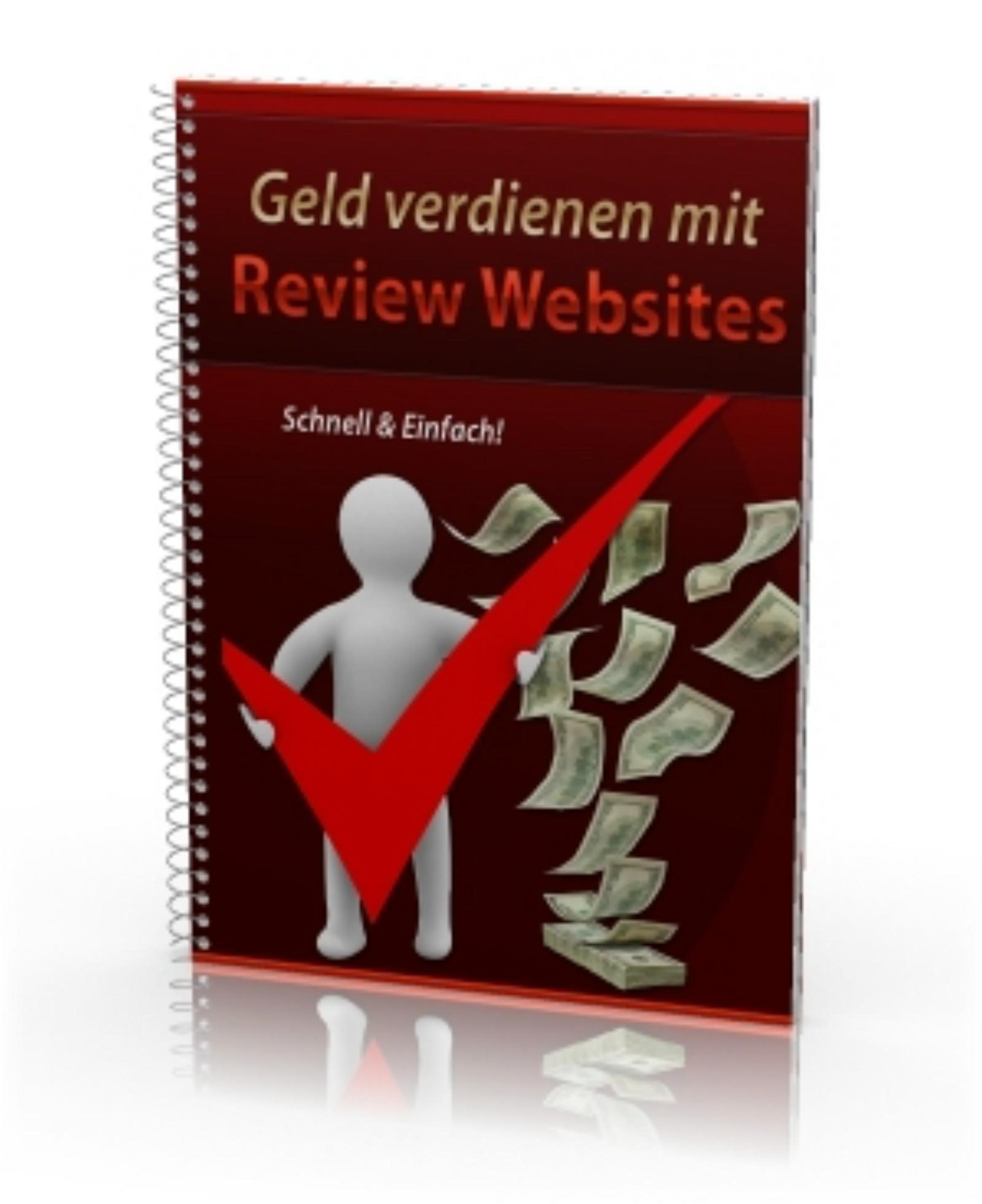 Обложка книги «Geld verdienen mit Review Websites - Schnell & Einfach!»