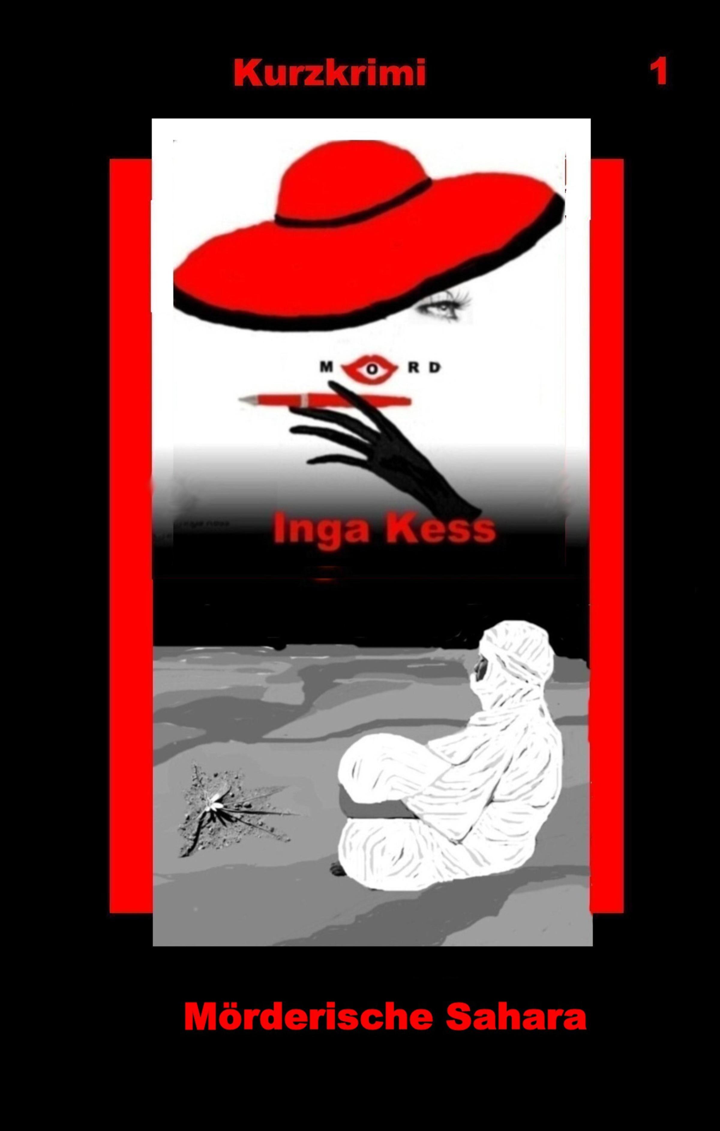 Обложка книги «Mörderische Sahara»