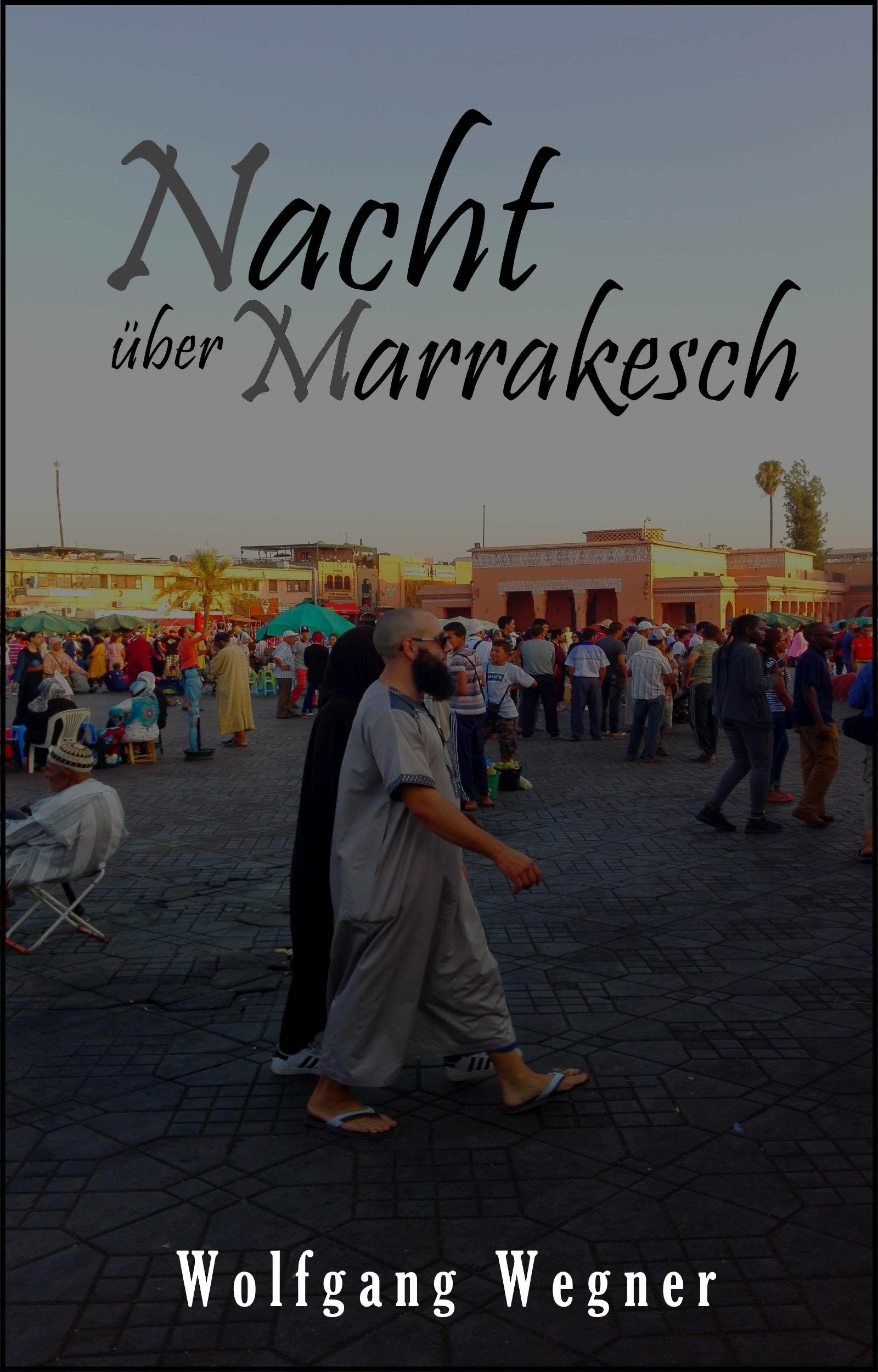 Обложка книги «Nacht über Marrakesch»