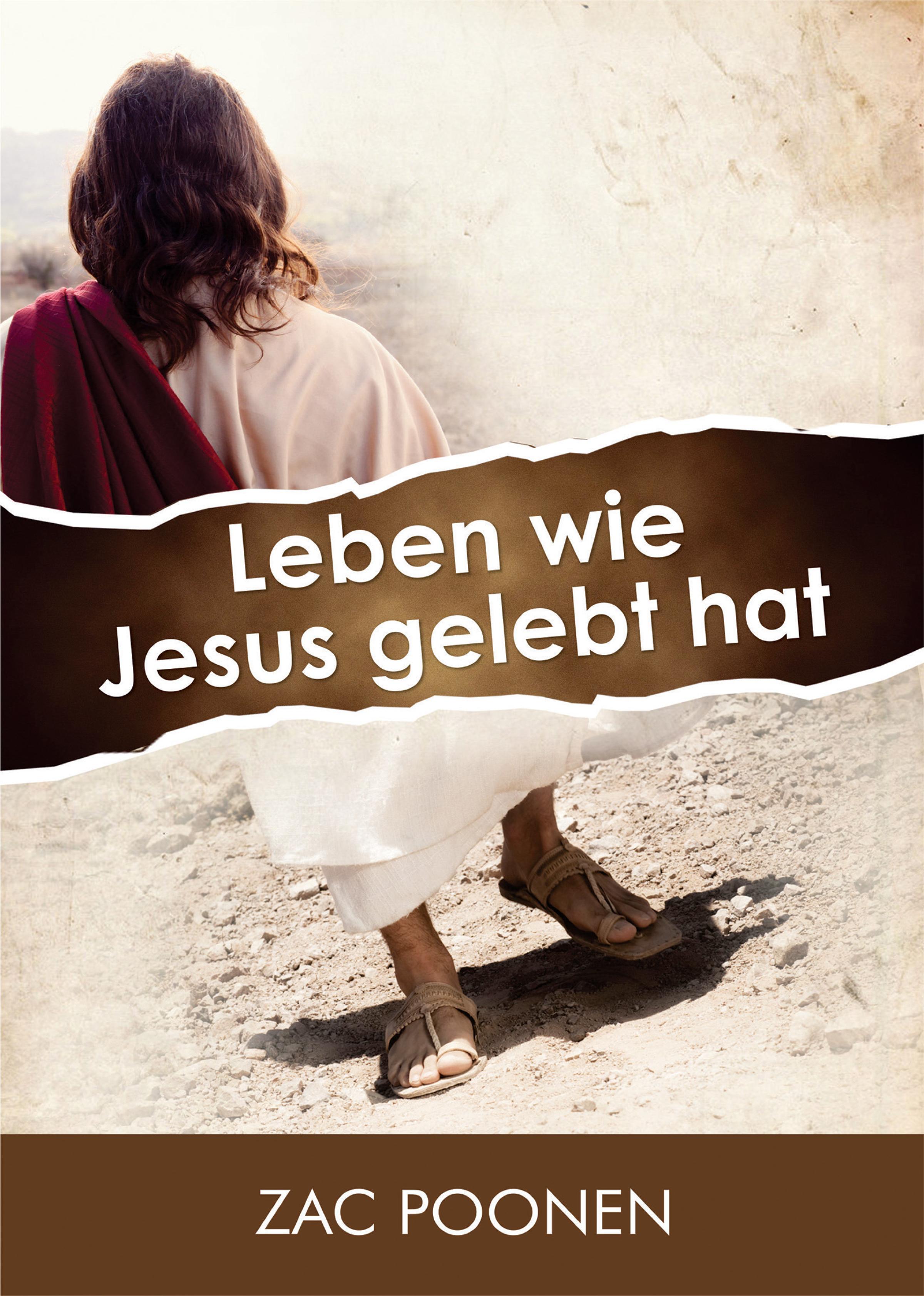 Обложка книги «Leben wie Jesus gelebt hat»