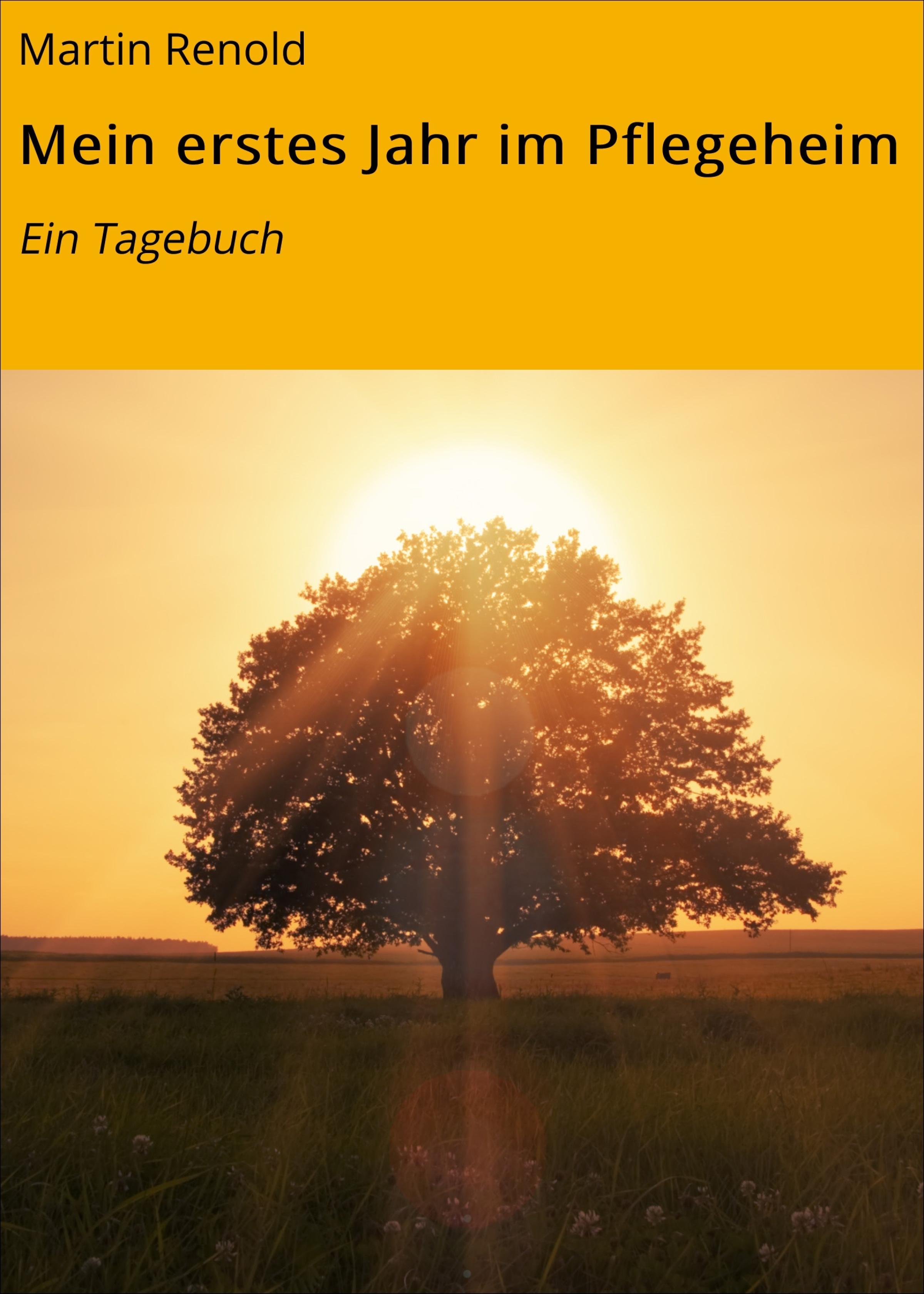Обложка книги «Mein erstes Jahr im Pflegeheim»