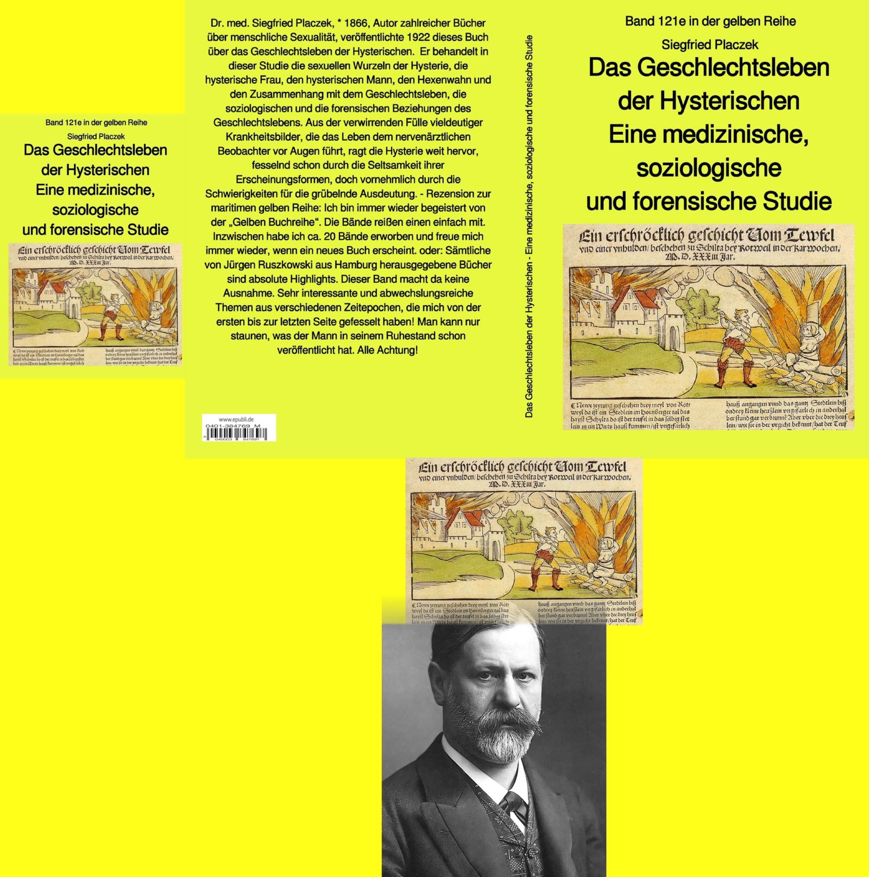 Обложка книги «Das Geschlechtsleben der Hysterischen - eine medizinische, soziologische und forensische Studie»