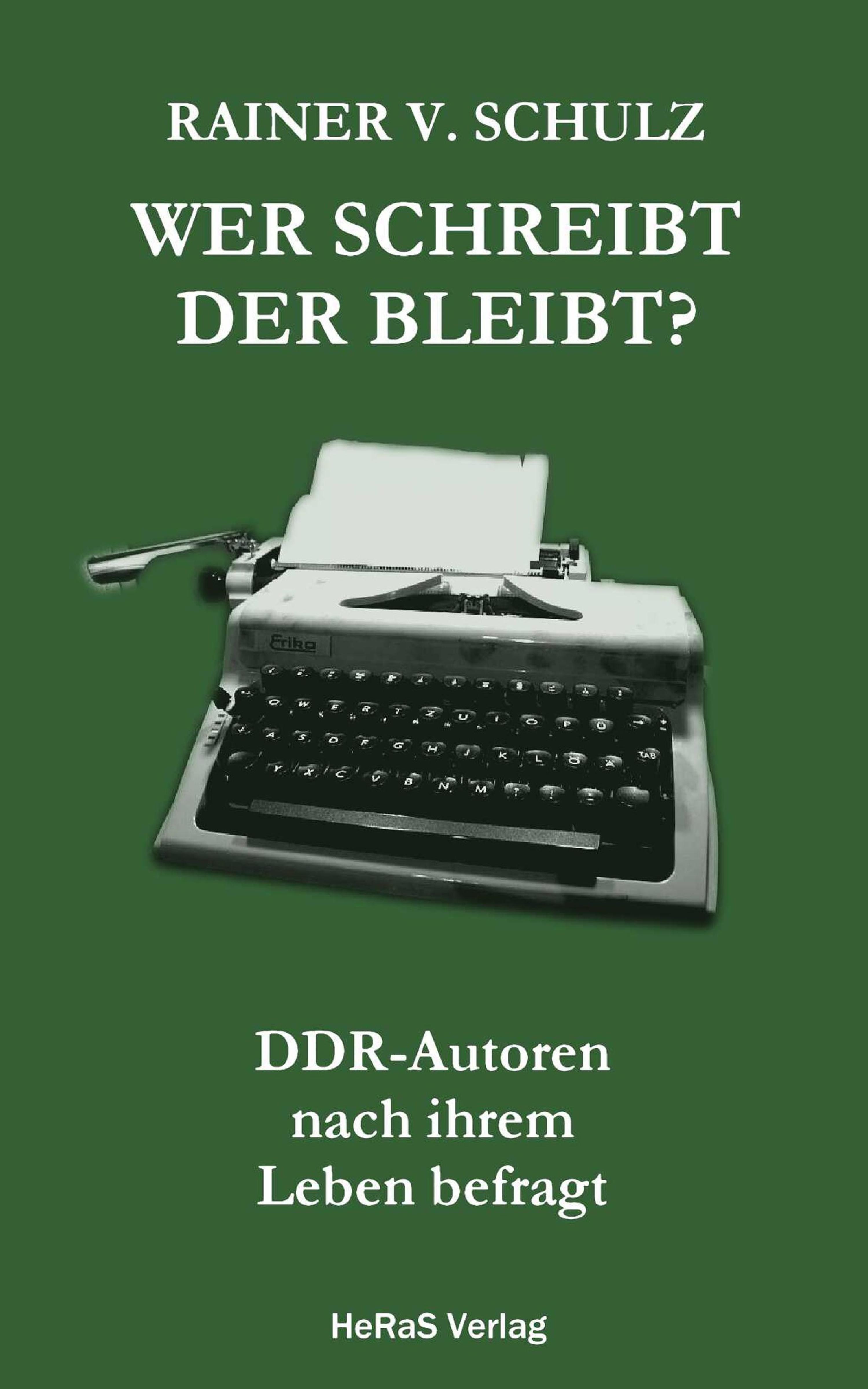 Обложка книги «Wer schreibt der bleibt?»