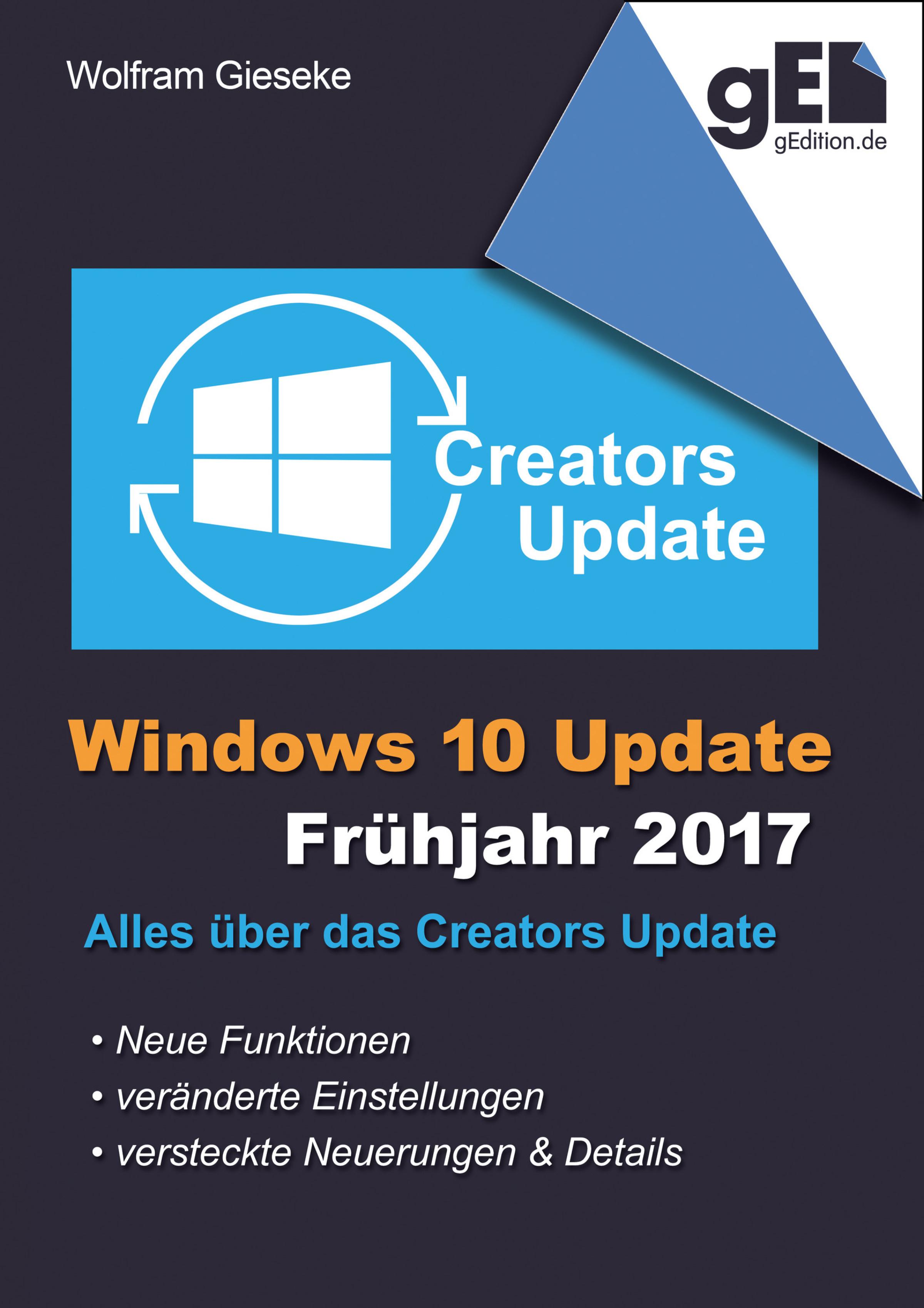 Обложка книги «Windows 10 Update - Frühjahr 2017»
