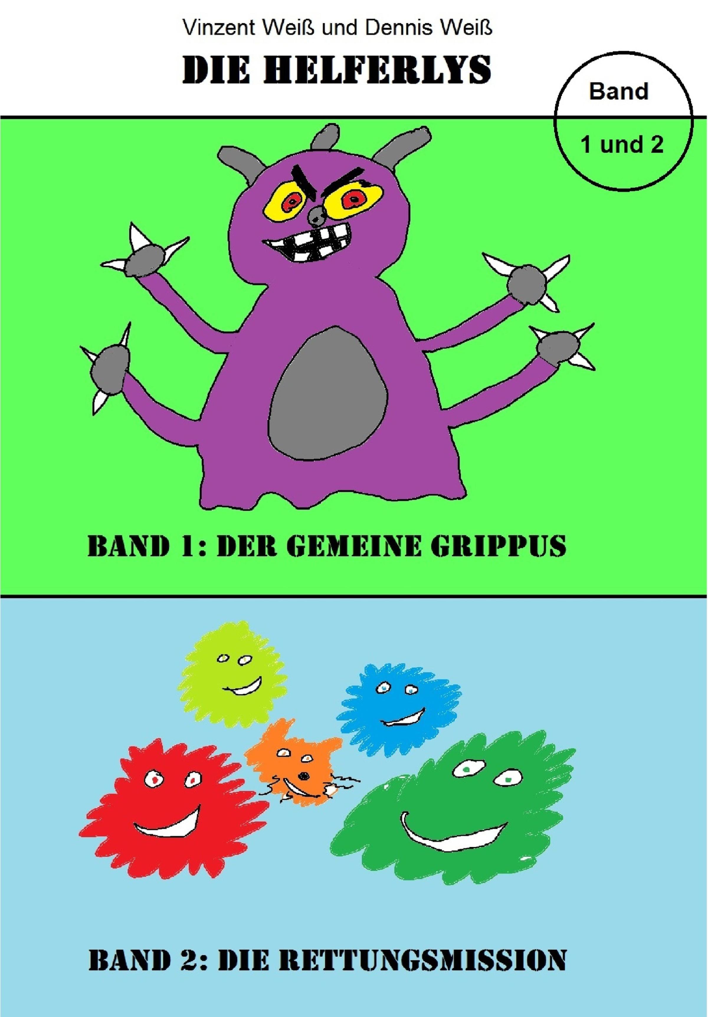 Обложка книги «Die Helferlys Band 1 und 2»