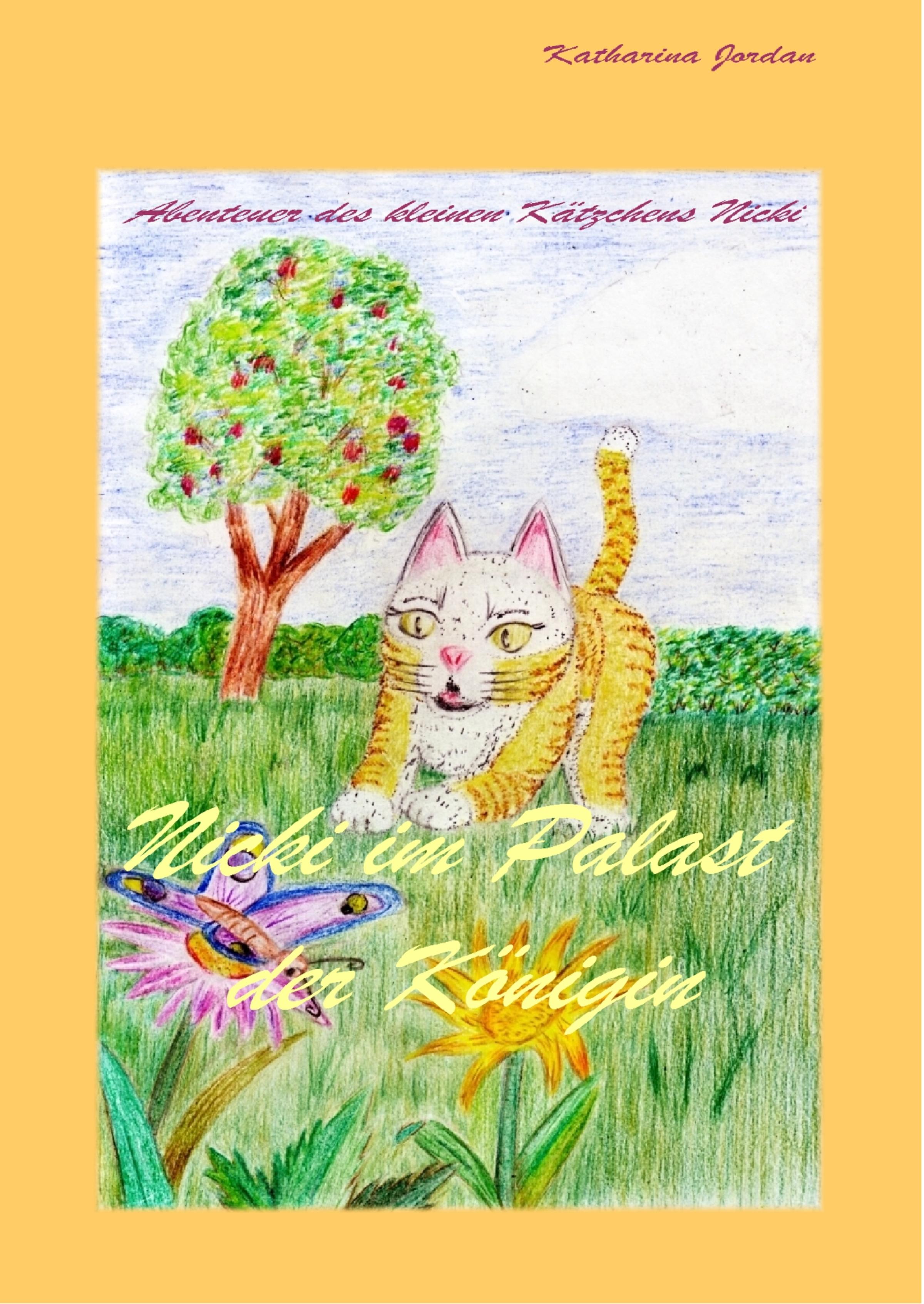 Обложка книги «Abenteuer des kleinen Kätzchens Nicki»