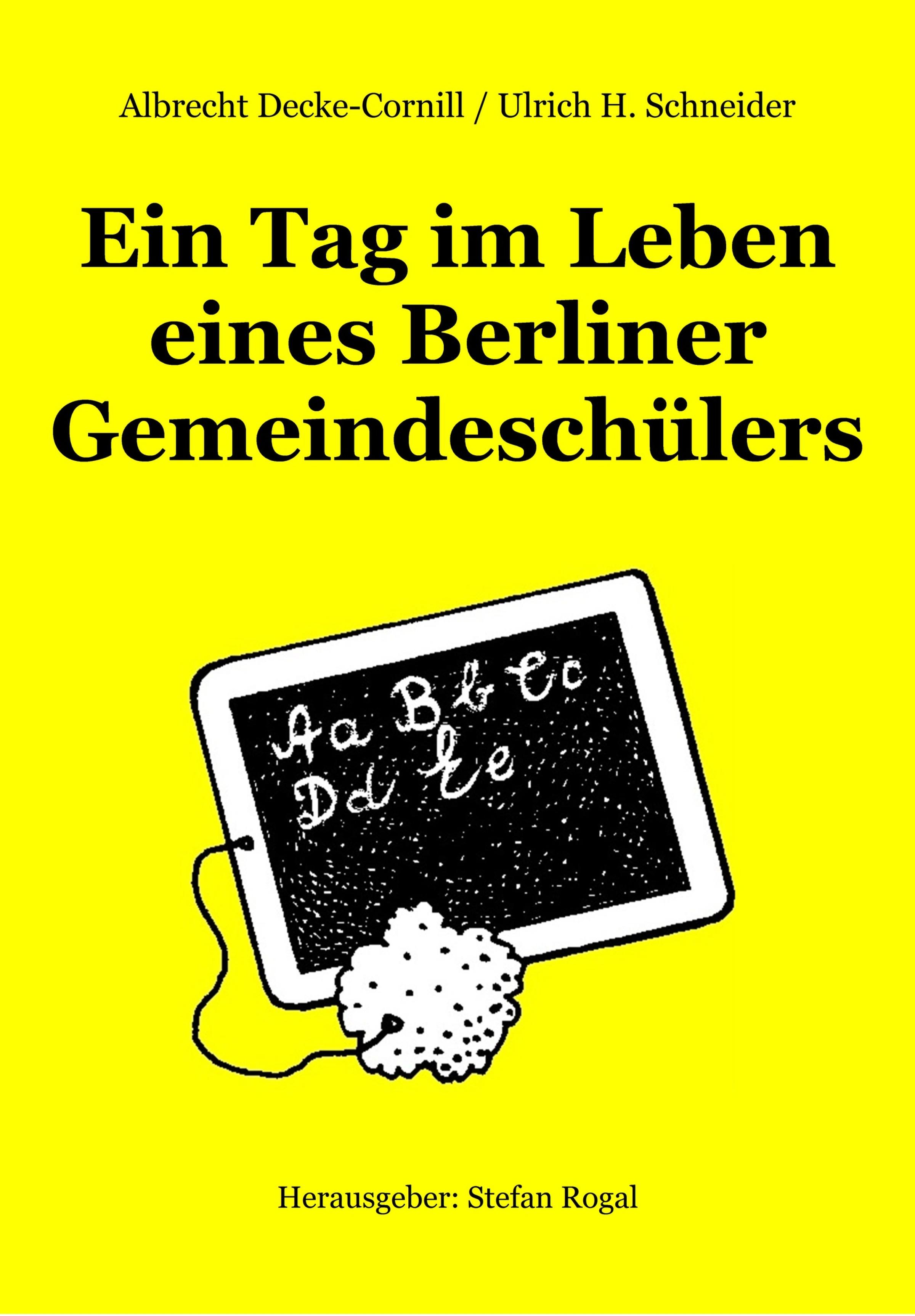 Обложка книги «Ein Tag im Leben eines Berliner Gemeindeschülers»