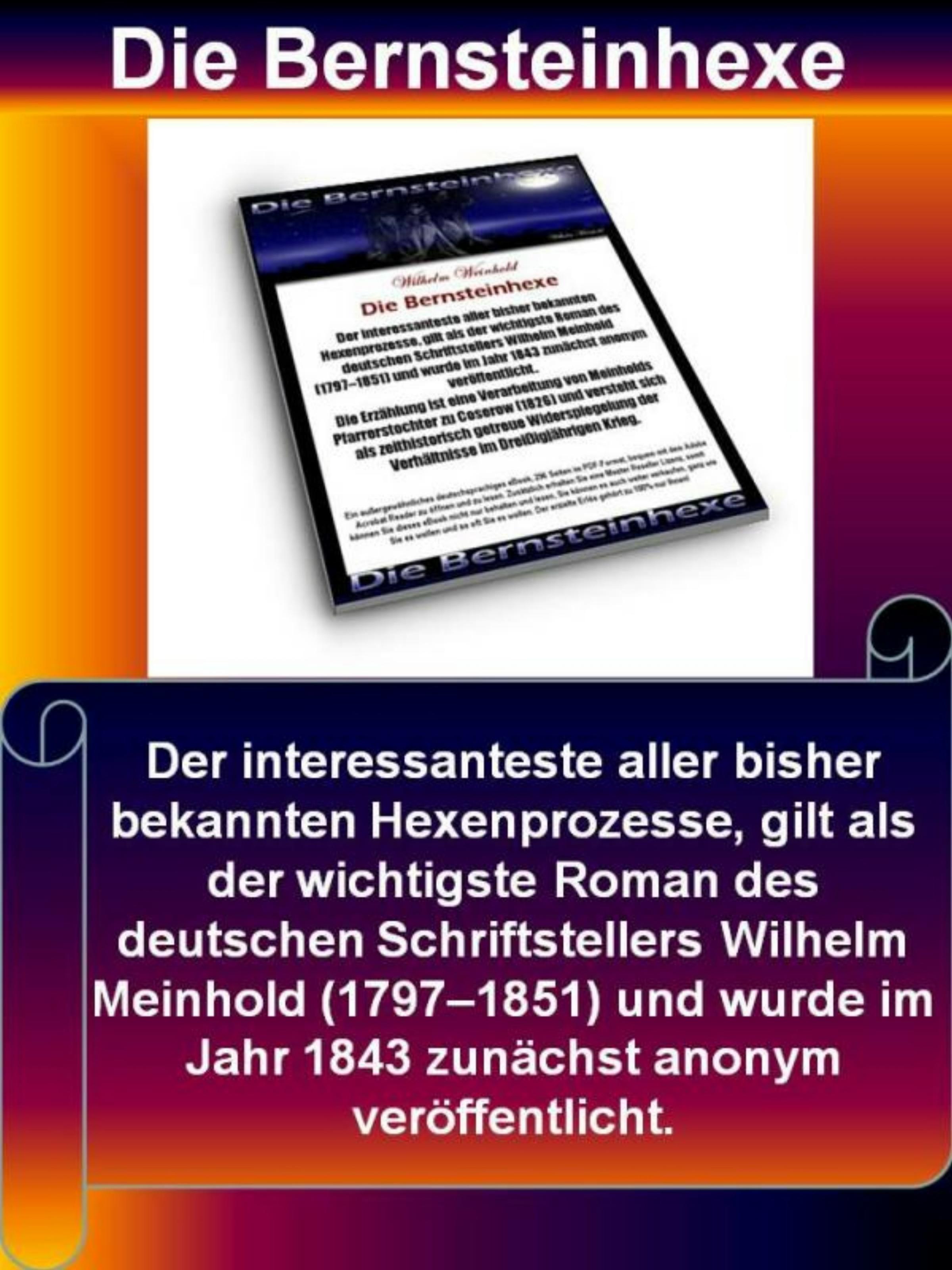 Обложка книги «Die Bernsteinhexe»