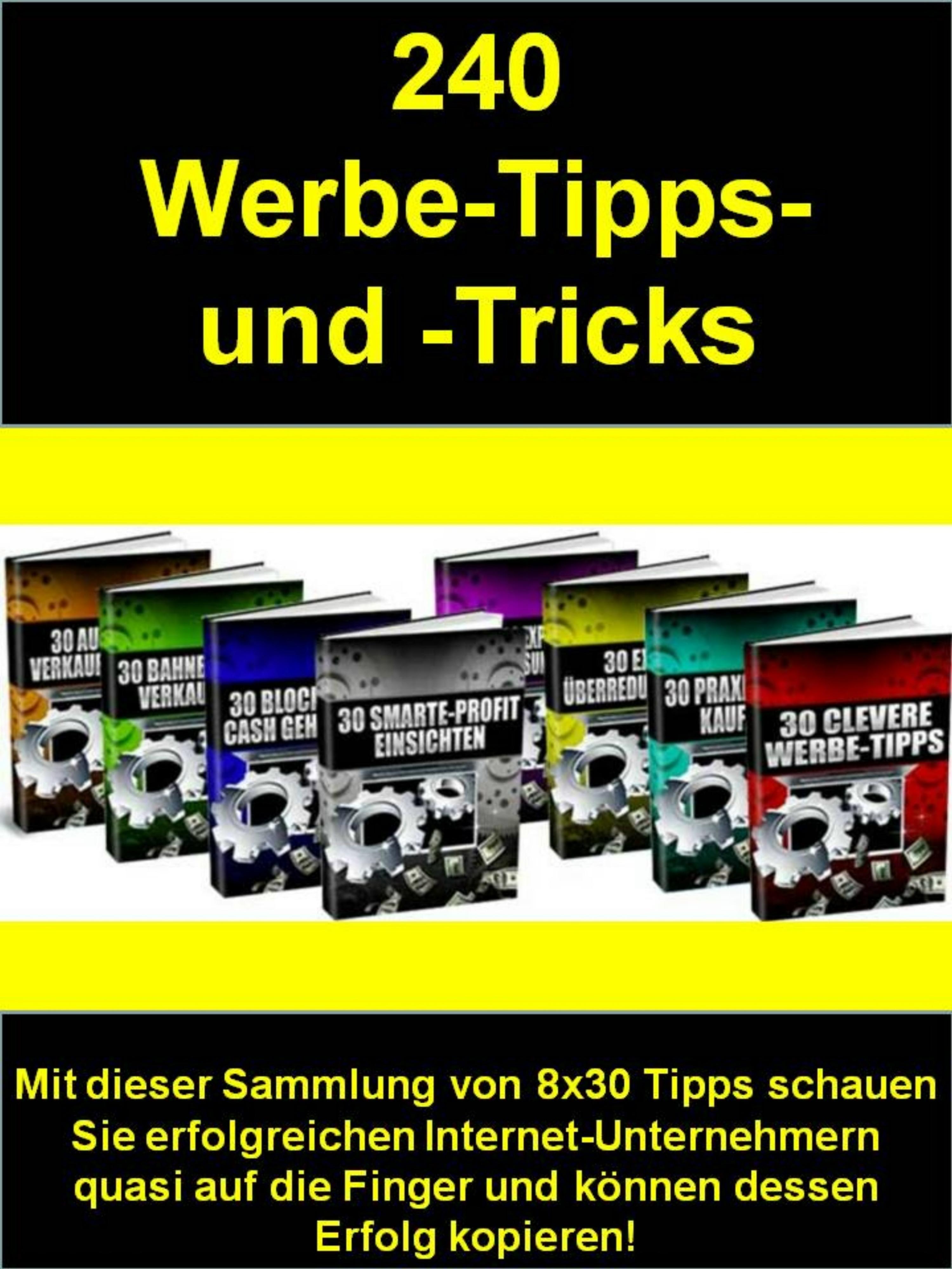 Обложка книги «240 Werbe-Tipps- und -Tricks»