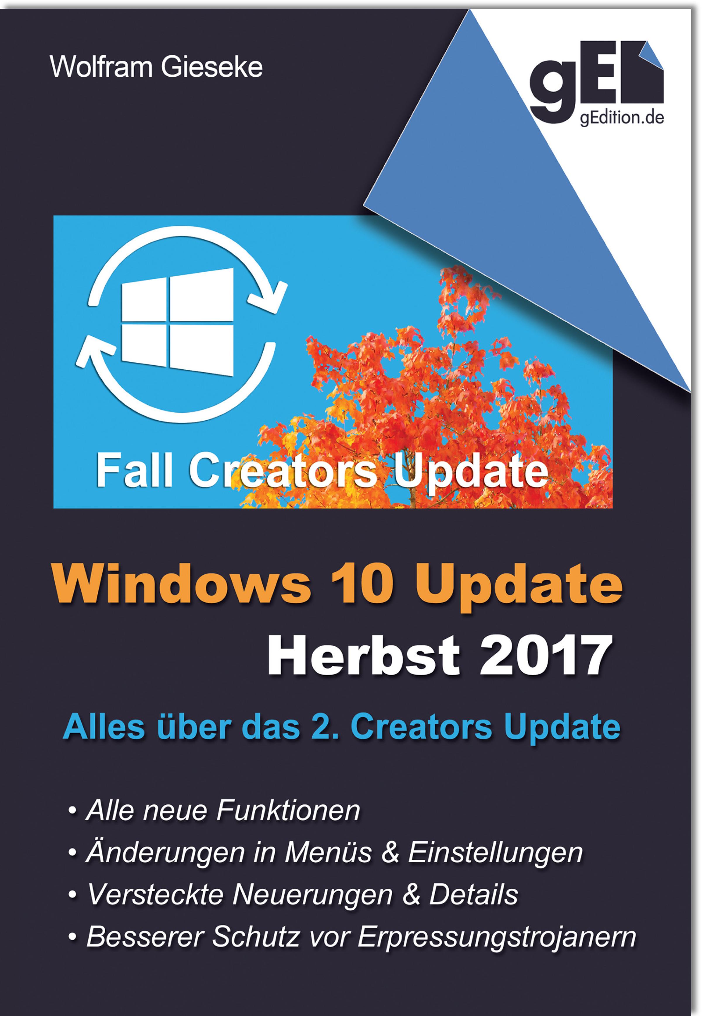 Обложка книги «Windows 10 Update - Herbst 2017»