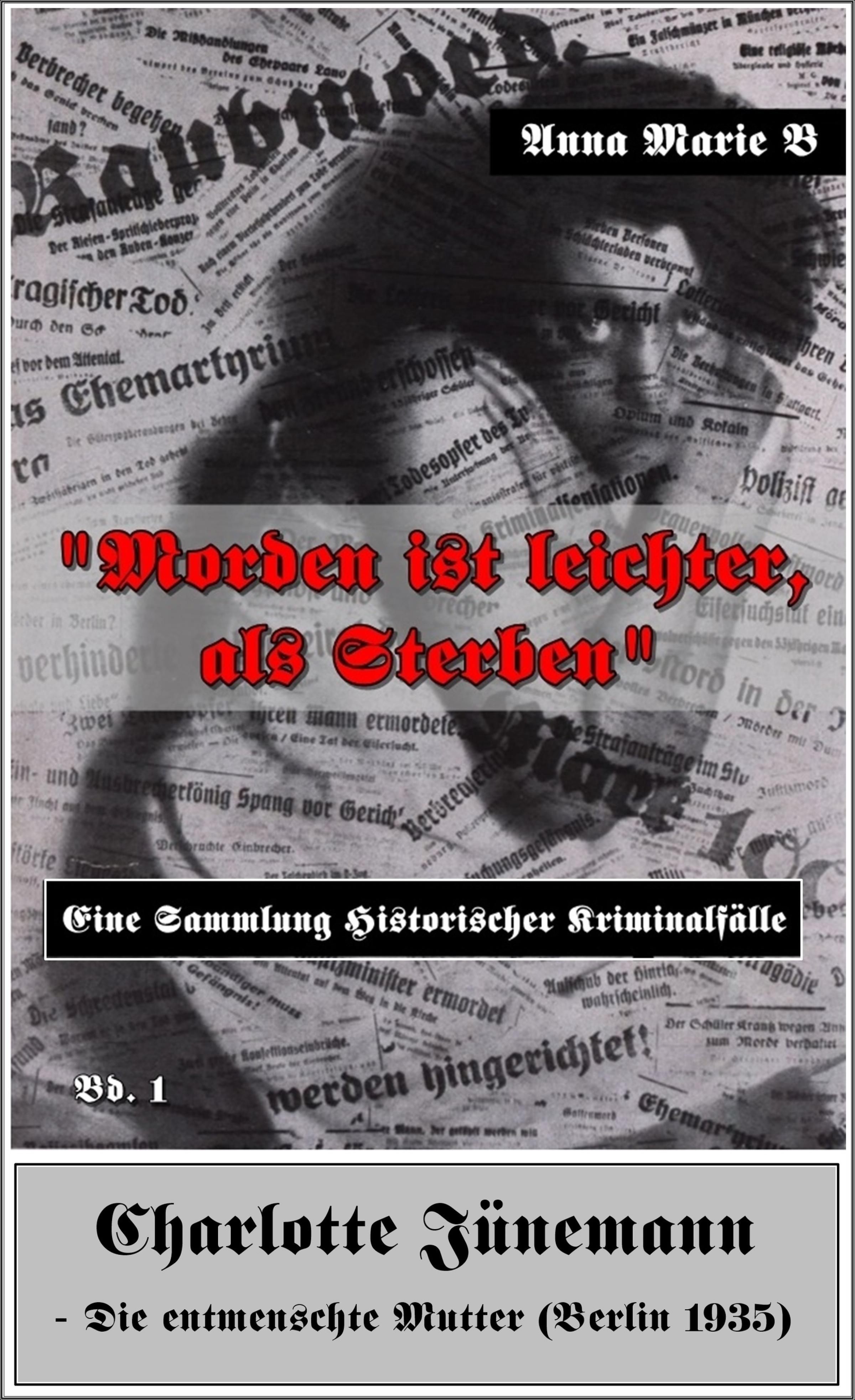 Обложка книги «"Morden ist leichter, als Sterben."»