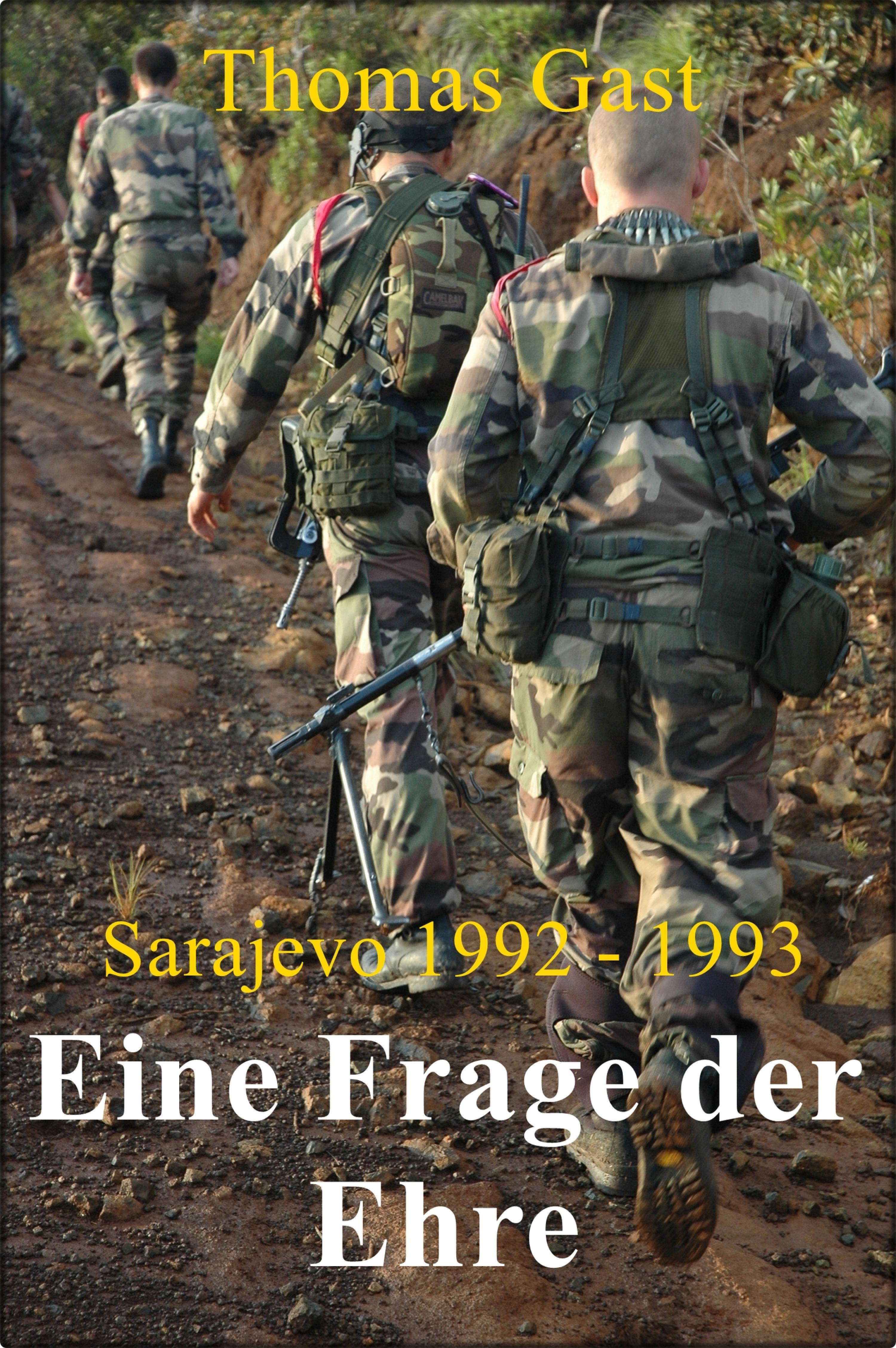 Обложка книги «Eine Frage der Ehre Sarajevo 1992 1993»